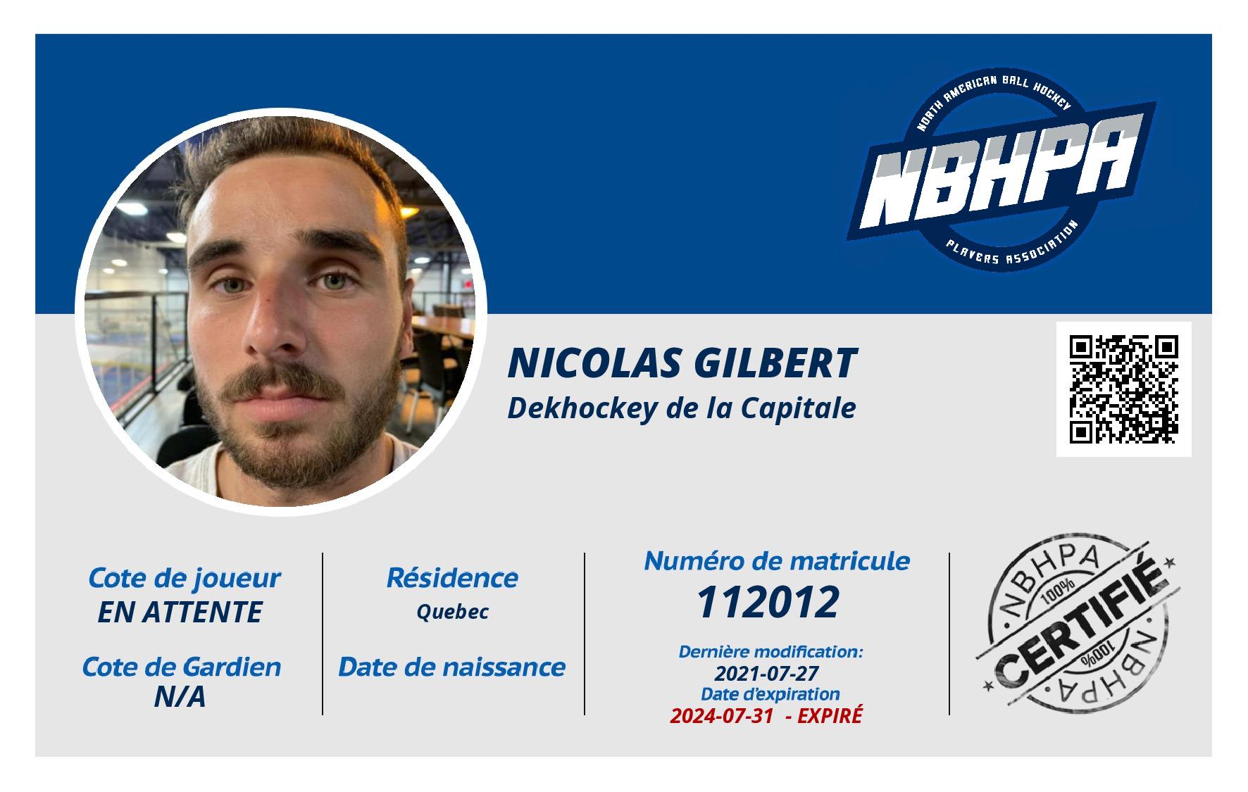 Nicolas Gilbert