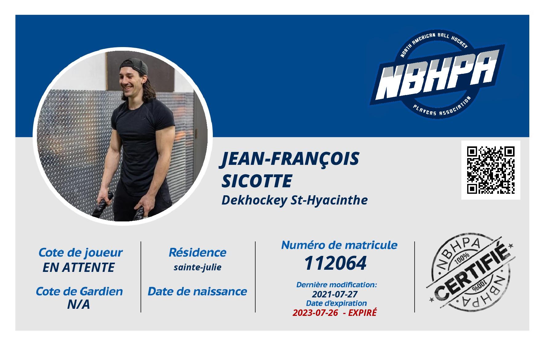 Jean-François Sicotte