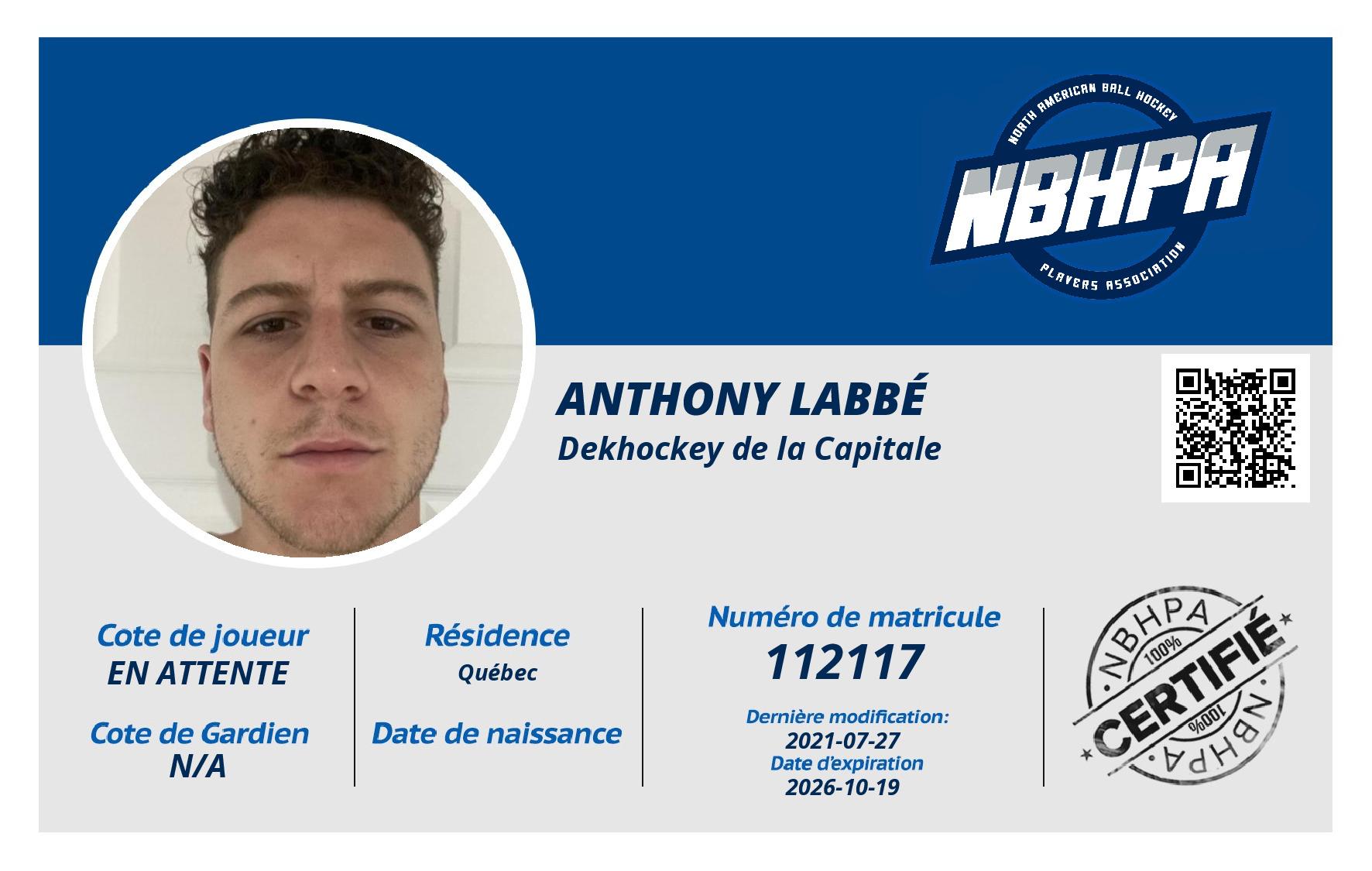 Anthony Labbé