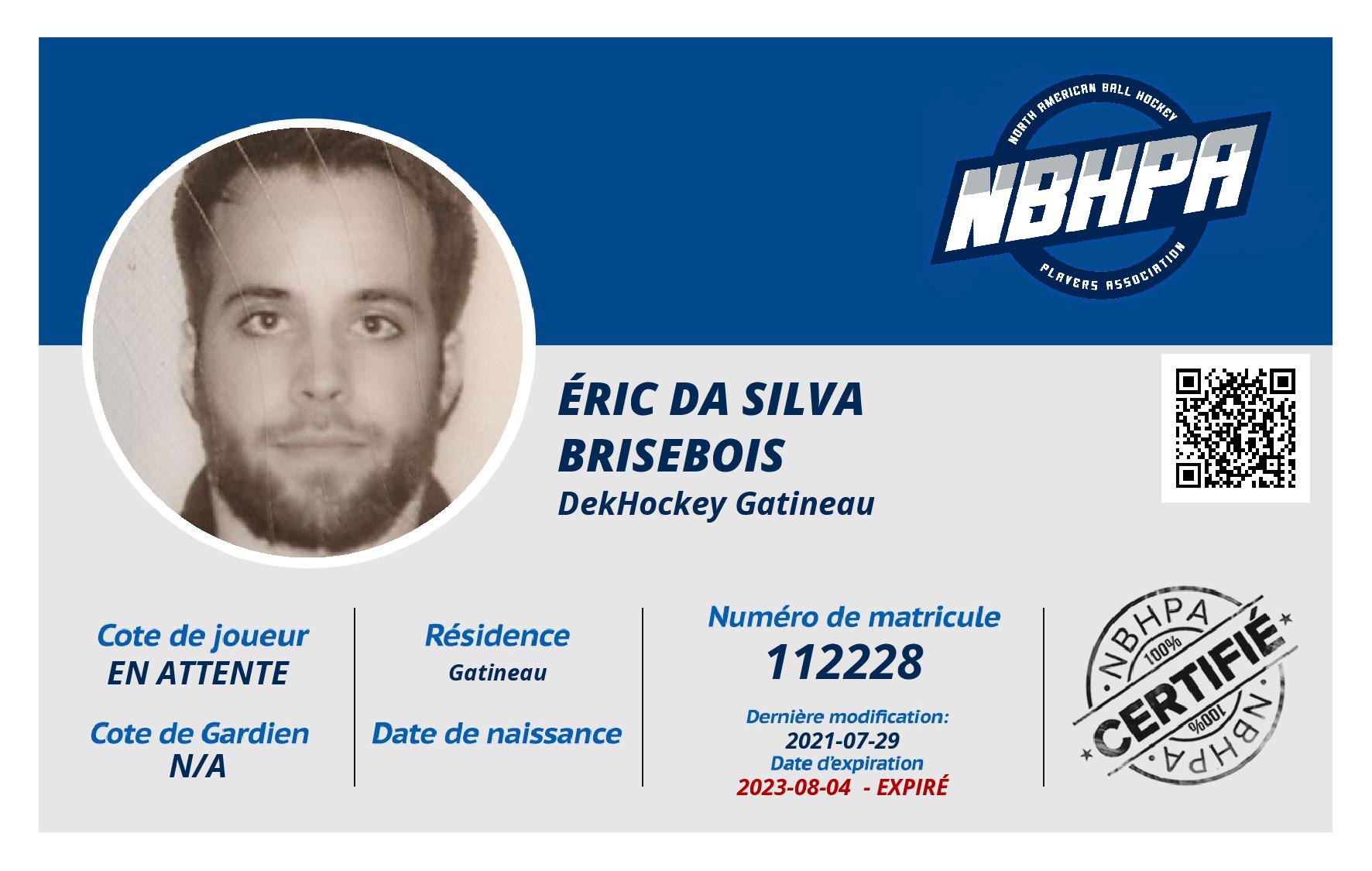 Éric Da Silva Brisebois