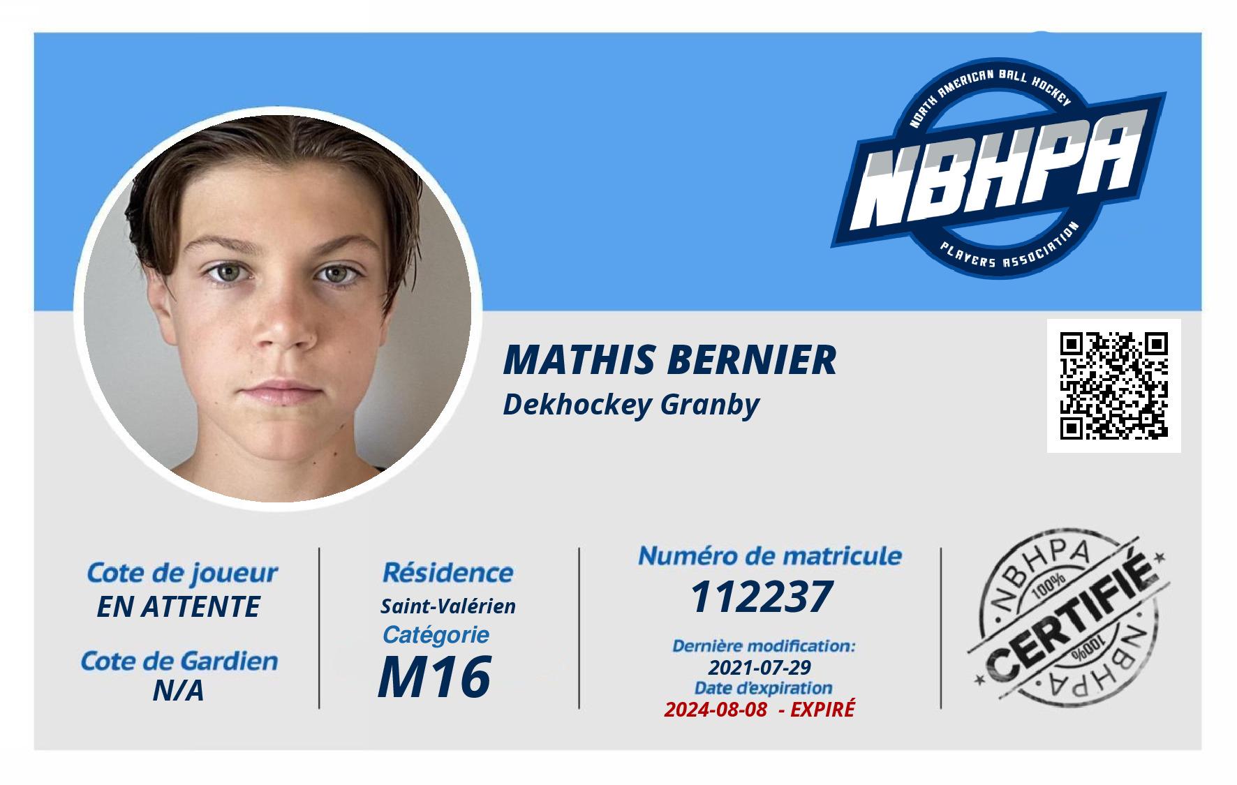 Mathis Bernier