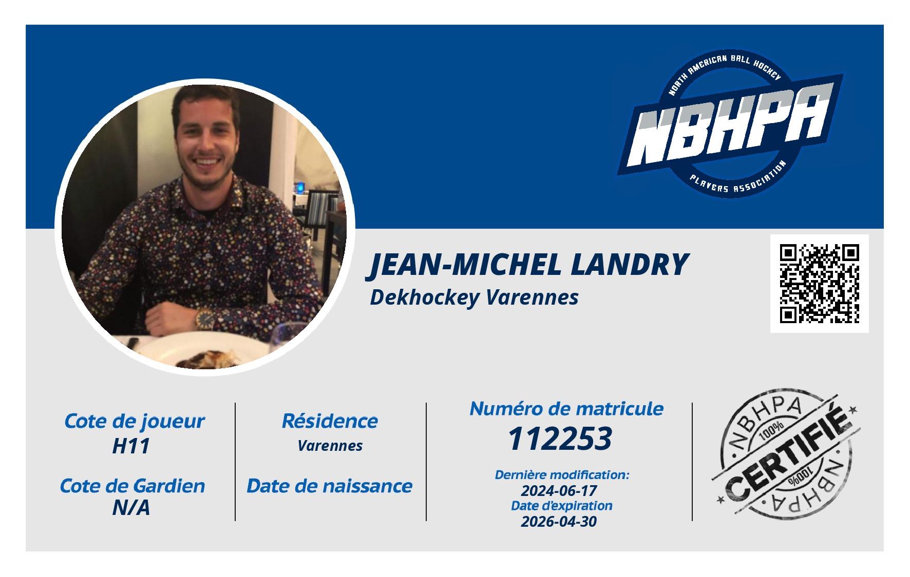 Jean-Michel Landry