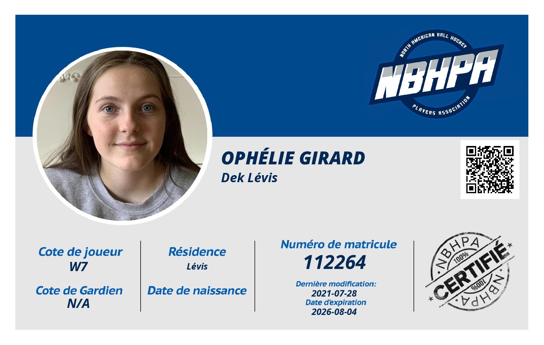 Ophélie Girard