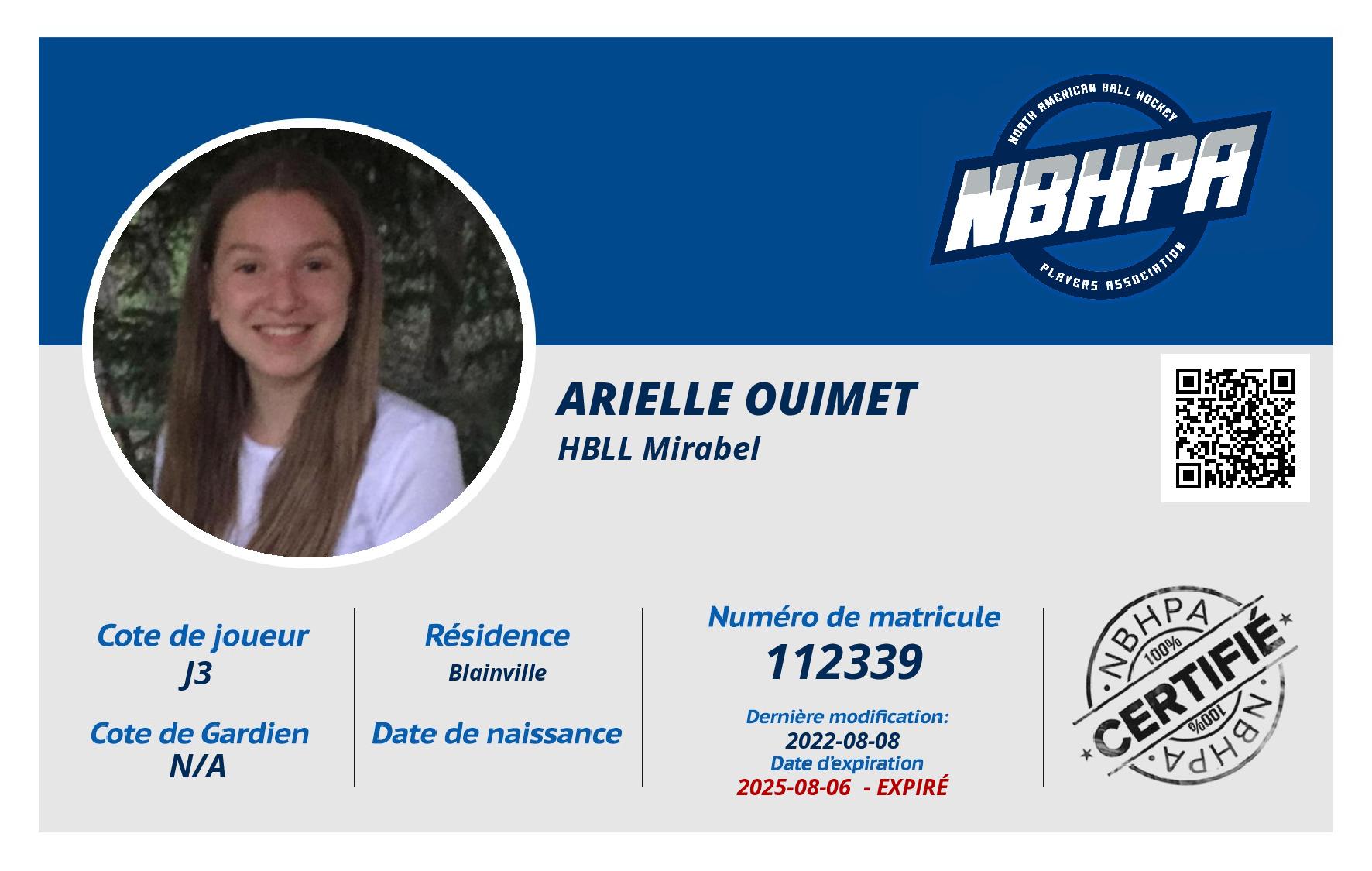 Arielle Ouimet
