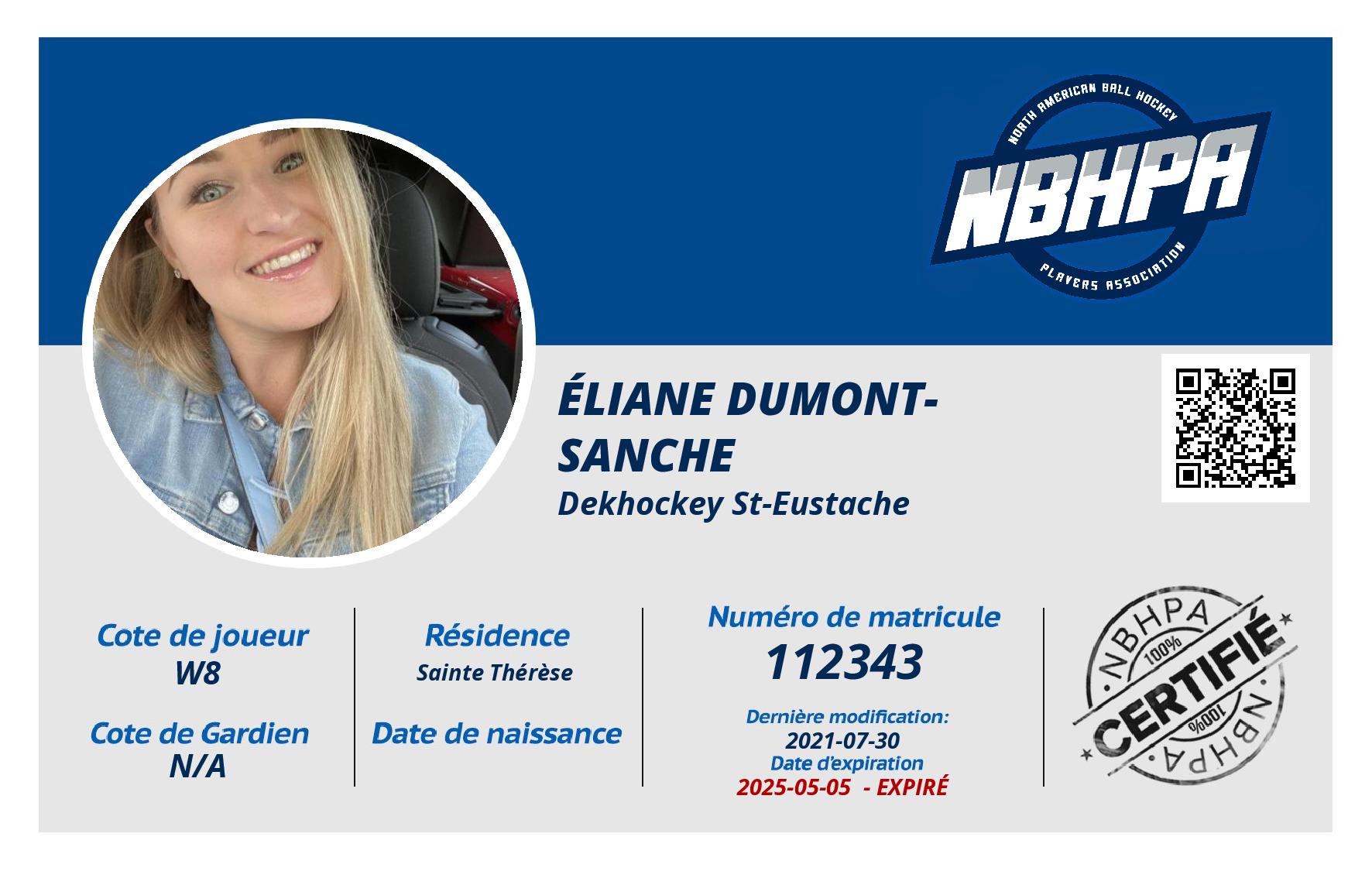 Éliane Dumont-Sanche