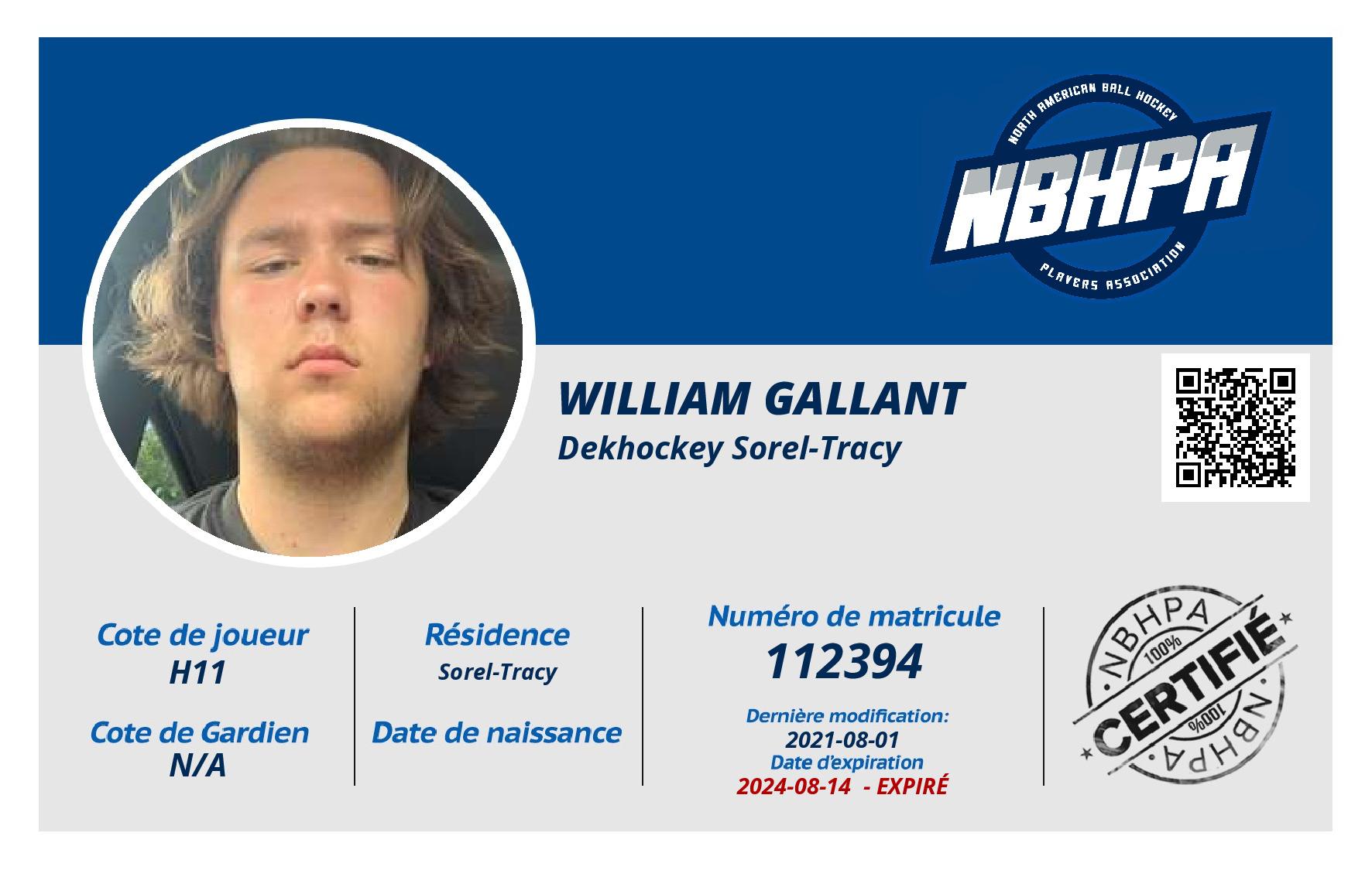 William Gallant