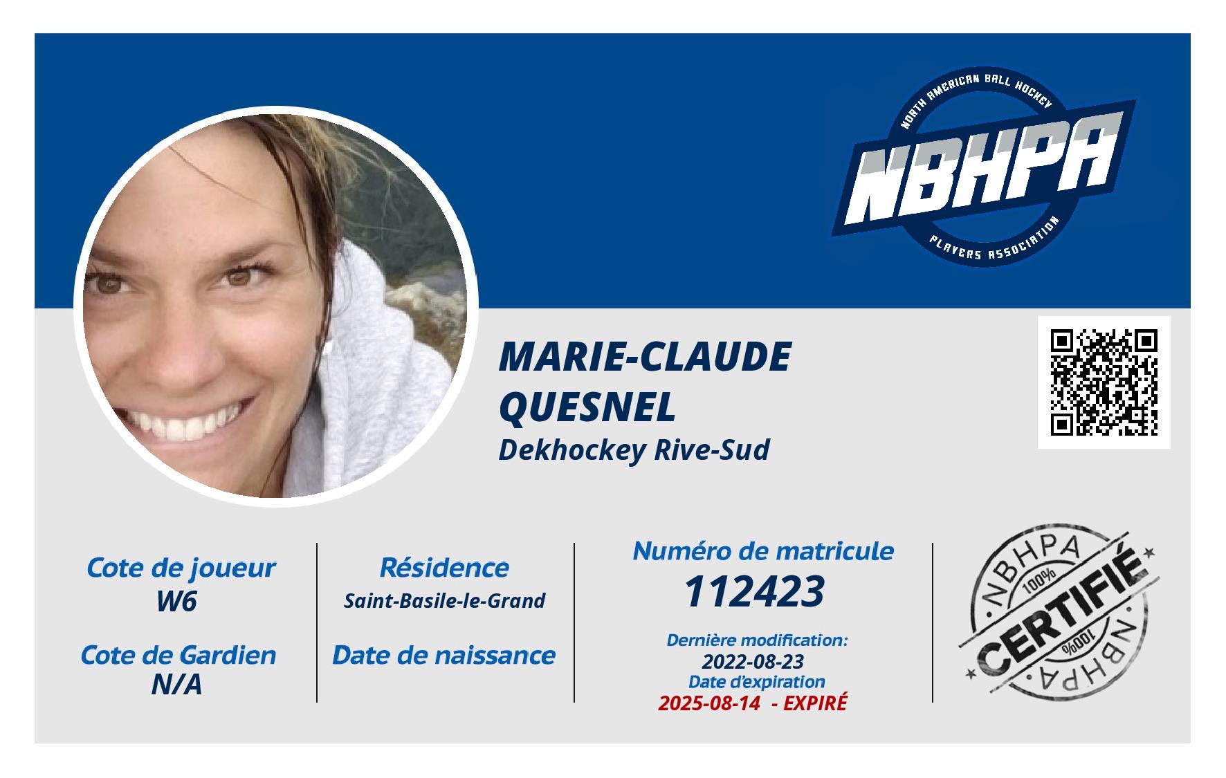 Marie-Claude  Quesnel