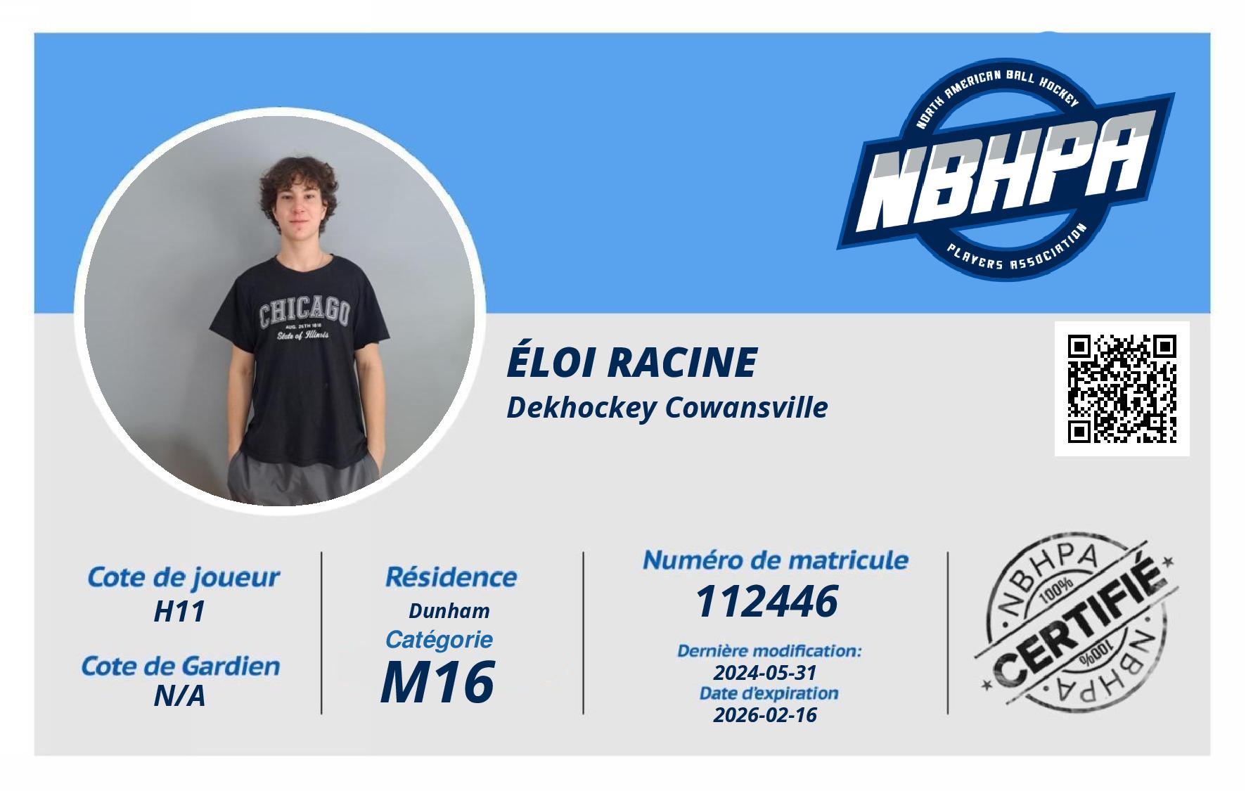 Éloi Racine 