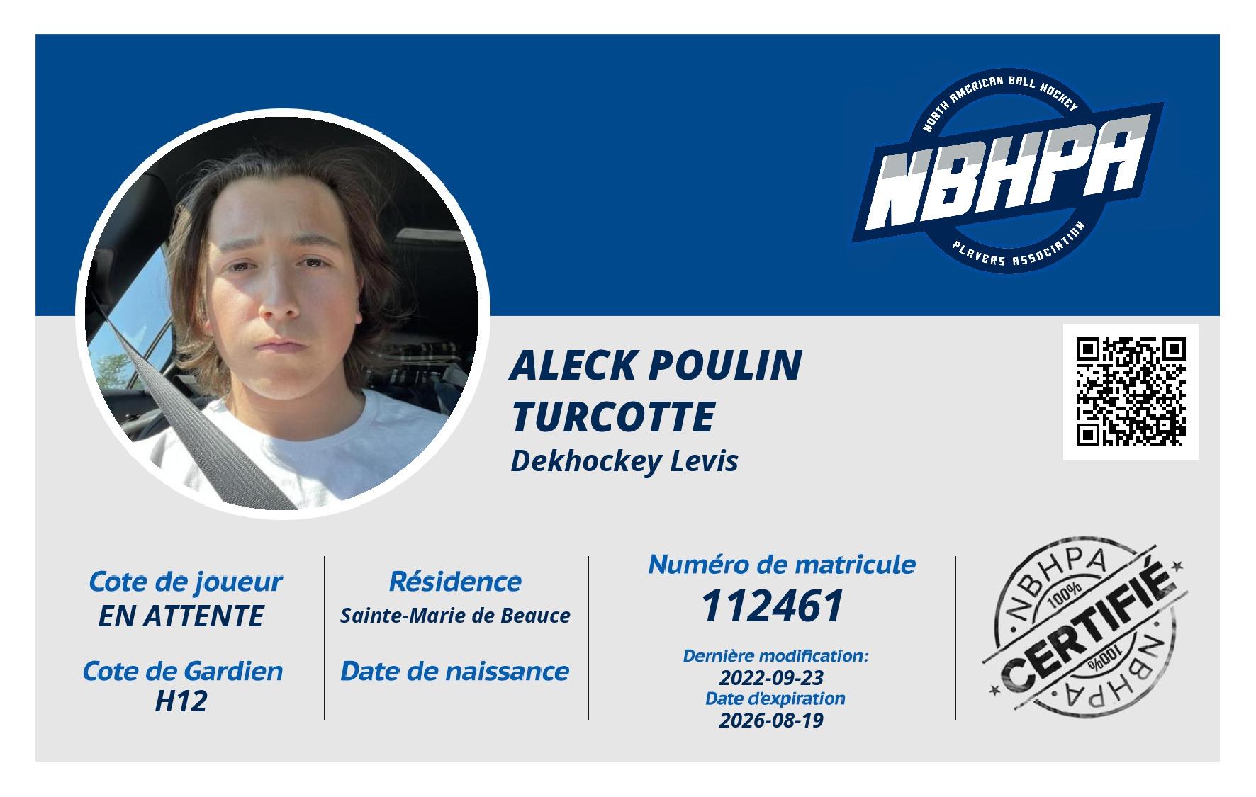 Aleck Poulin Turcotte