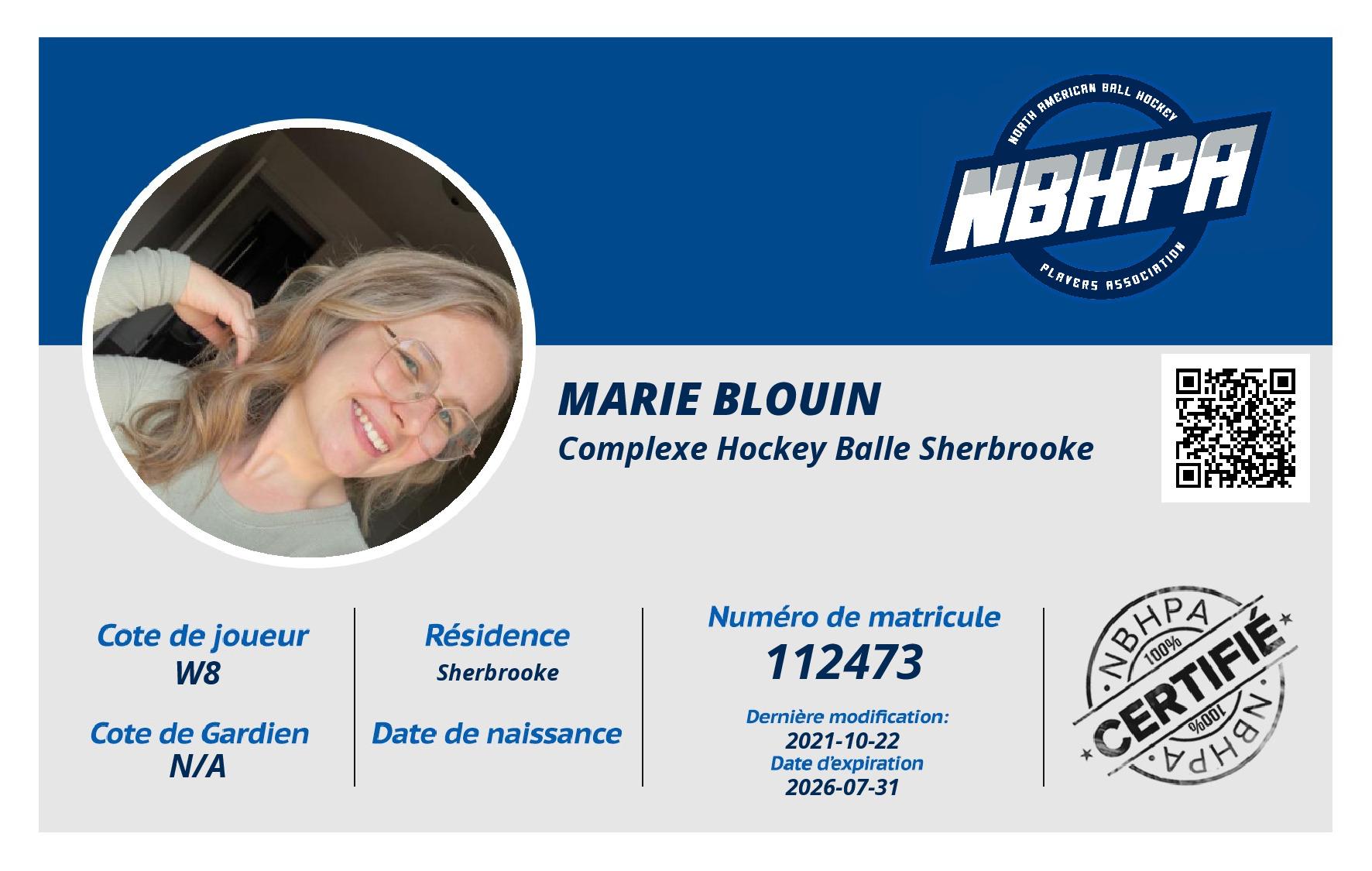 Marie Blouin
