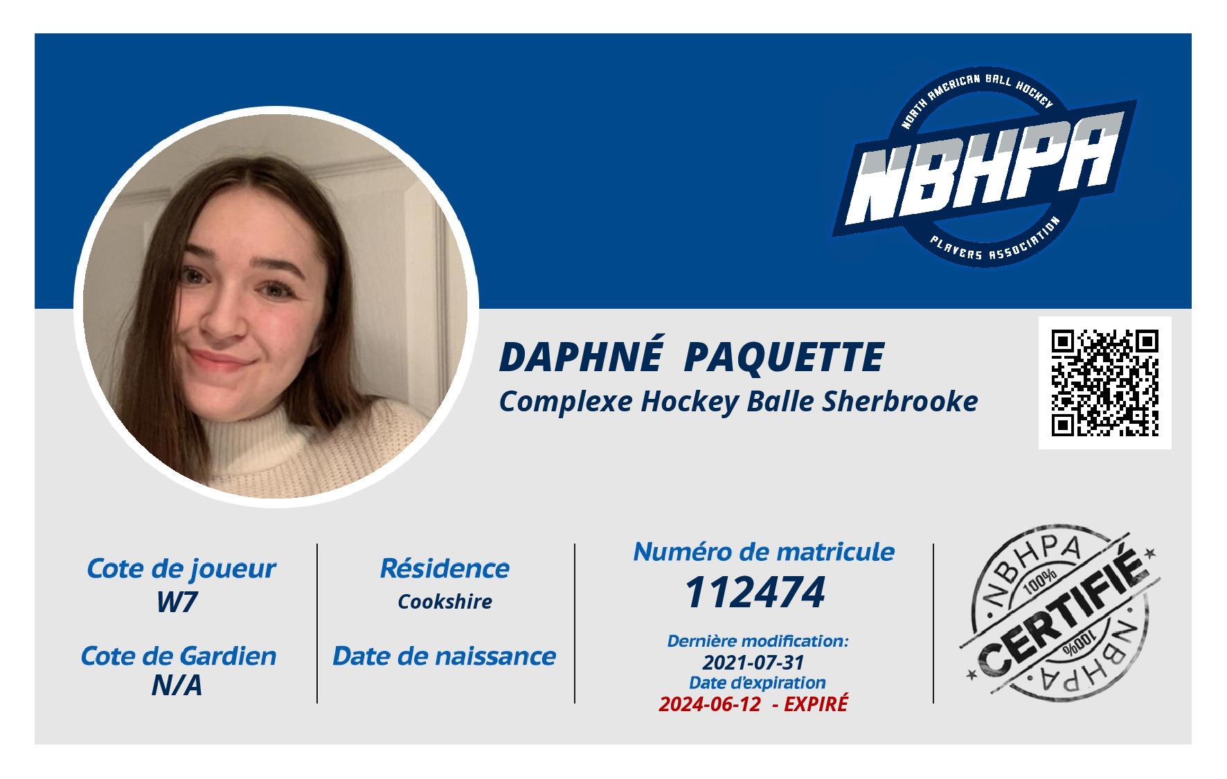 Daphné  Paquette