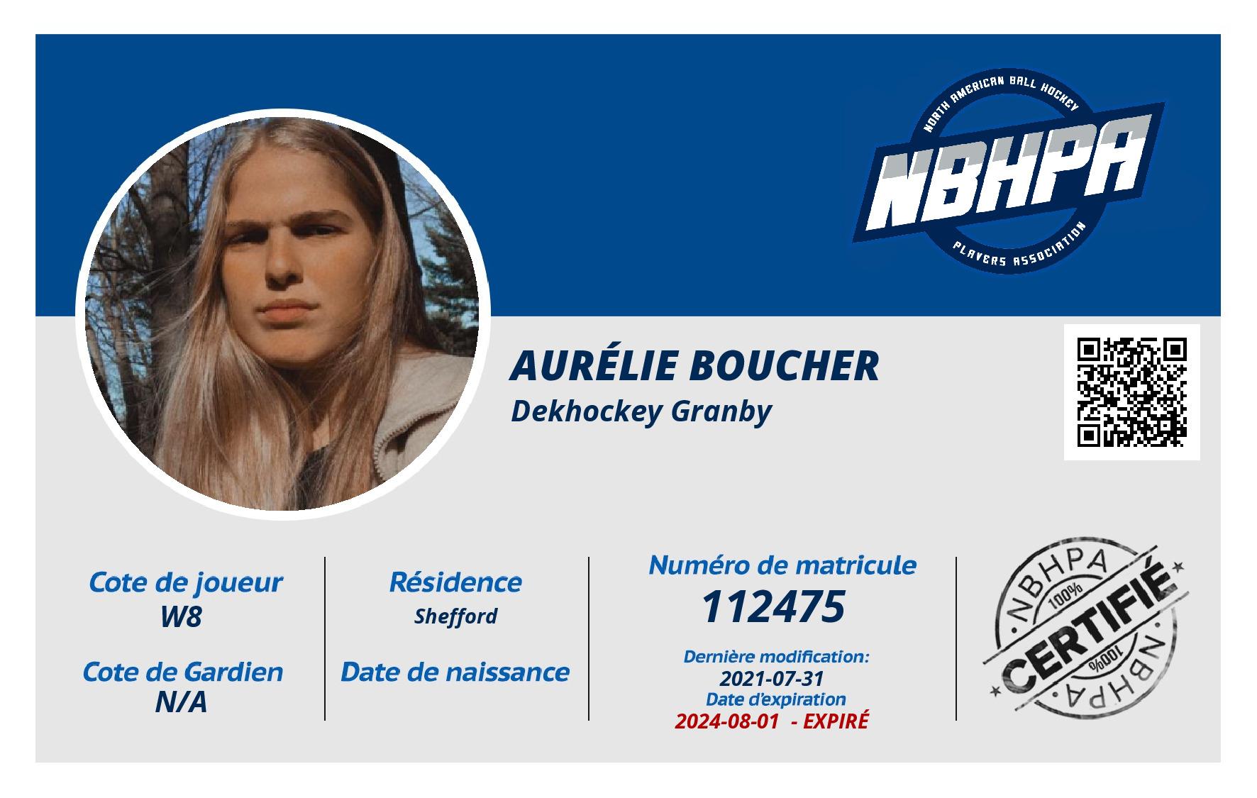 Aurélie Boucher