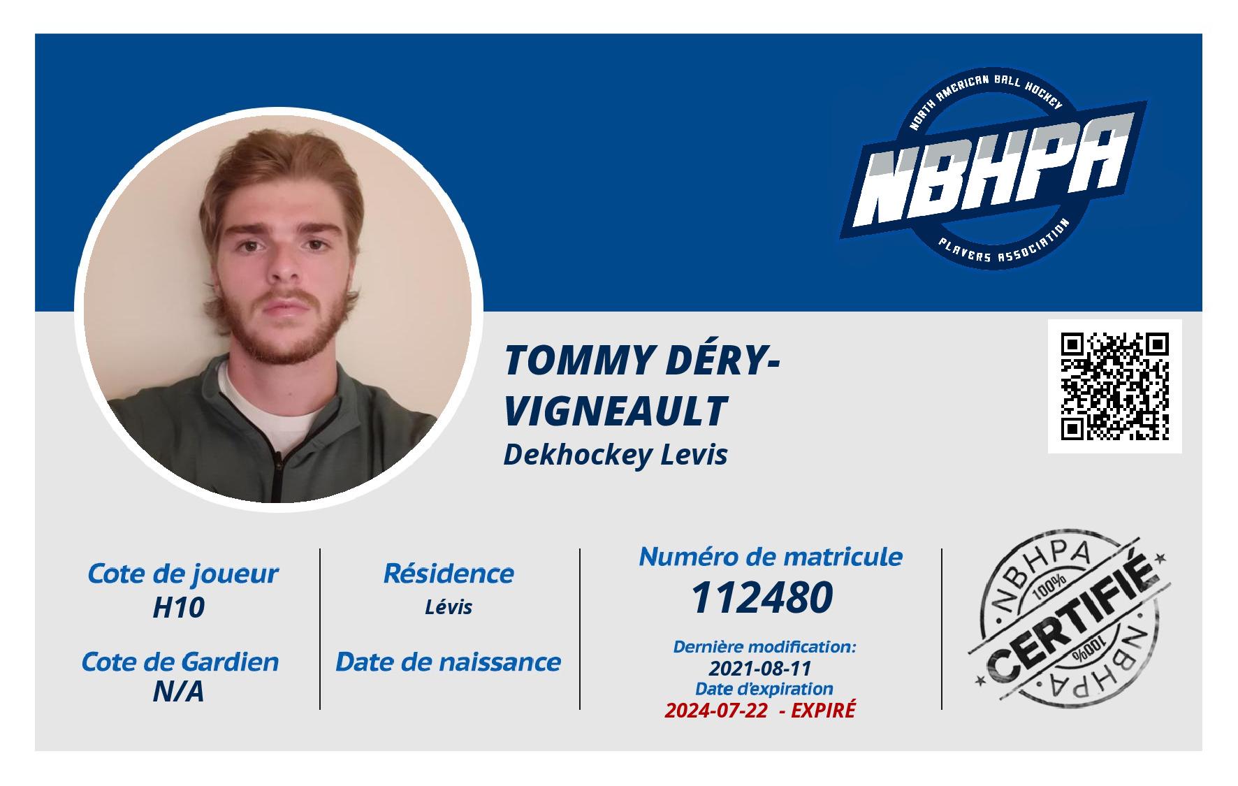 Tommy Déry-Vigneault