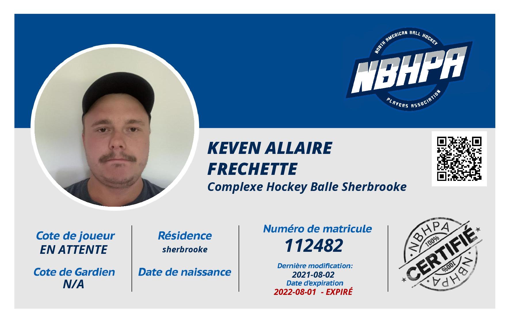 Keven Allaire frechette