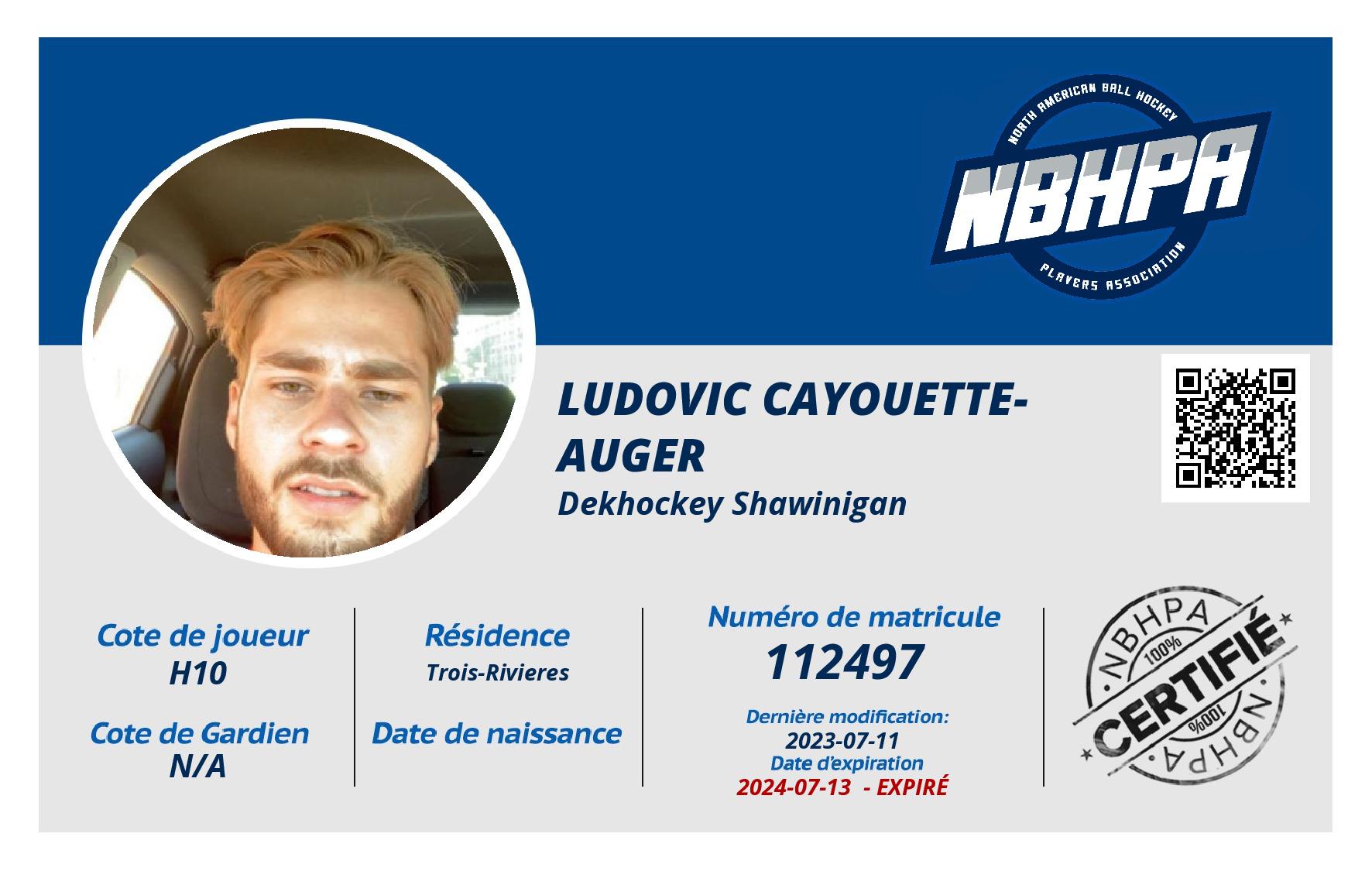 Ludovic Cayouette-Auger