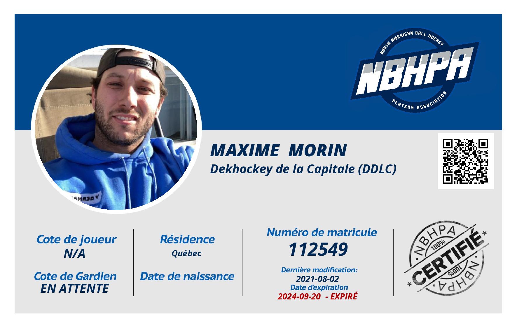 Maxime  Morin 