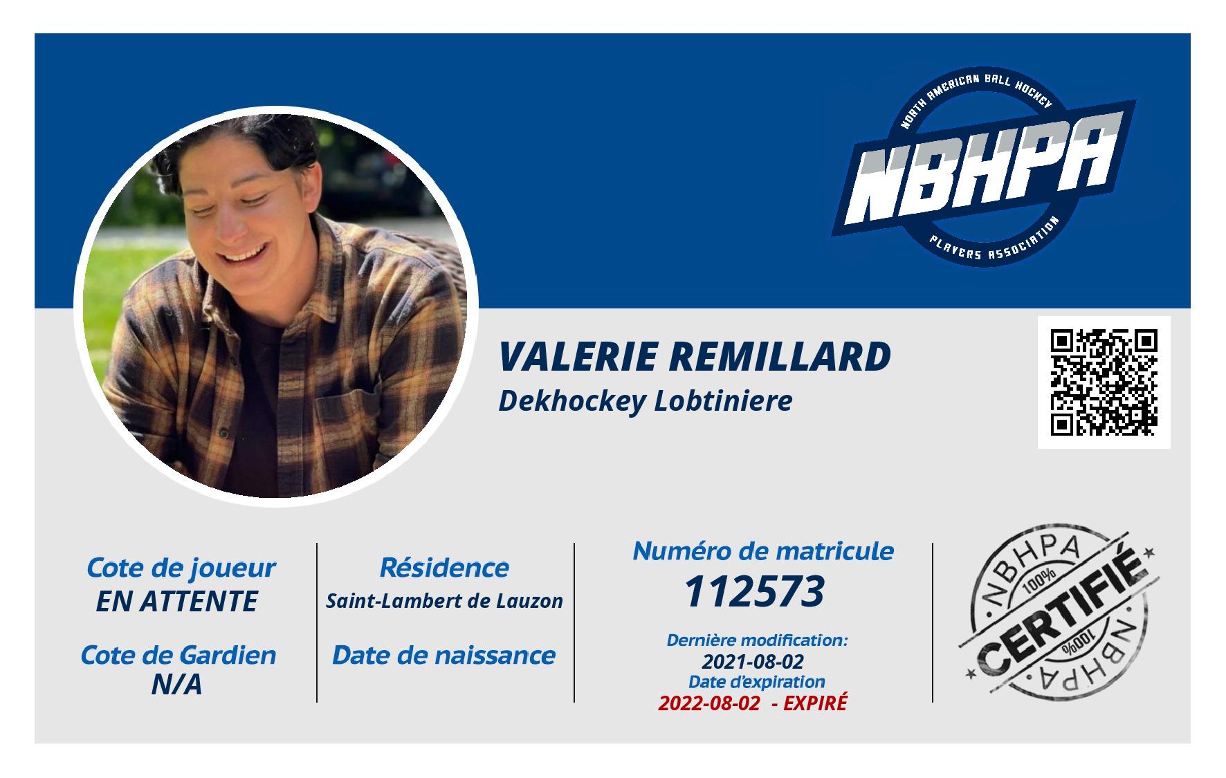Valerie Remillard