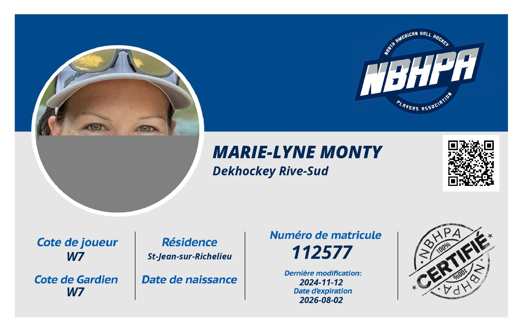 Marie-Lyne Monty
