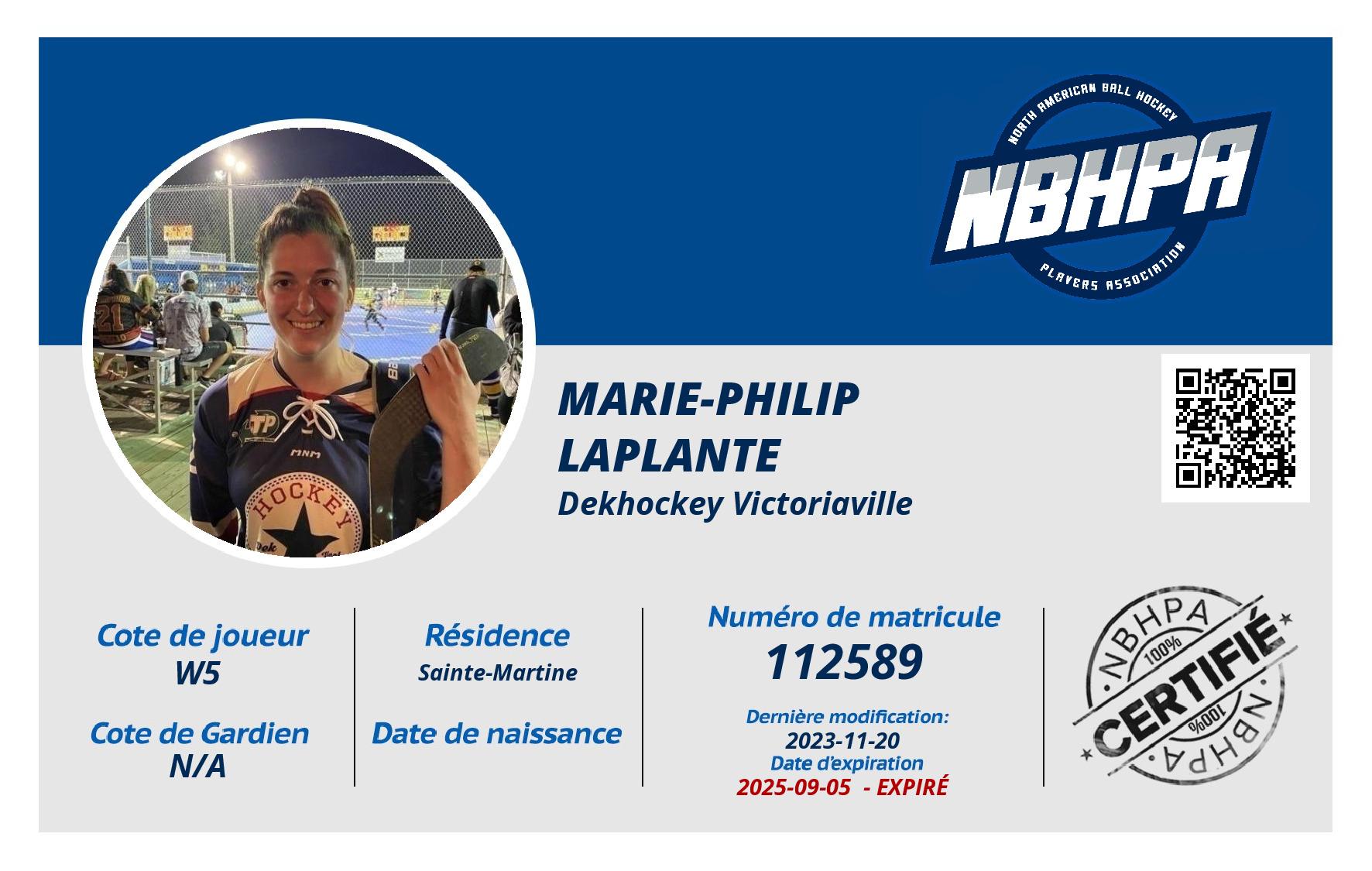 Marie-Philip Laplante
