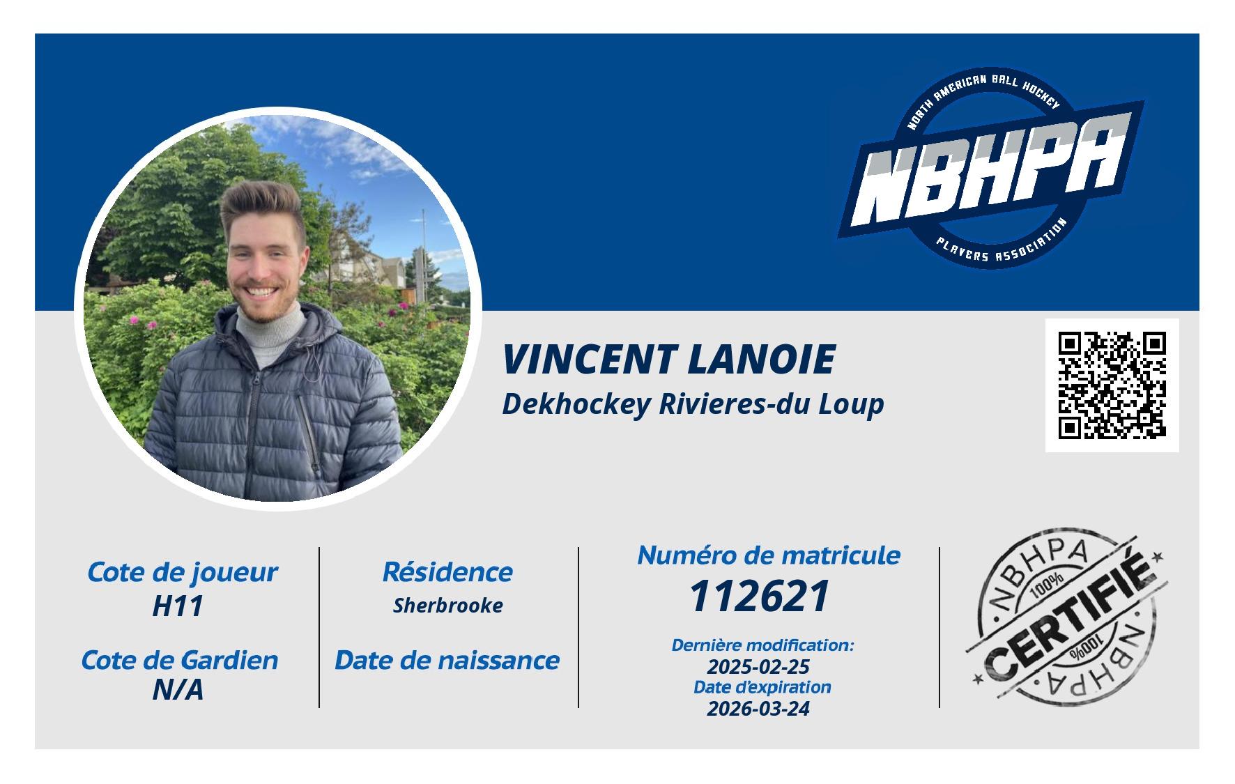 Vincent Lanoie