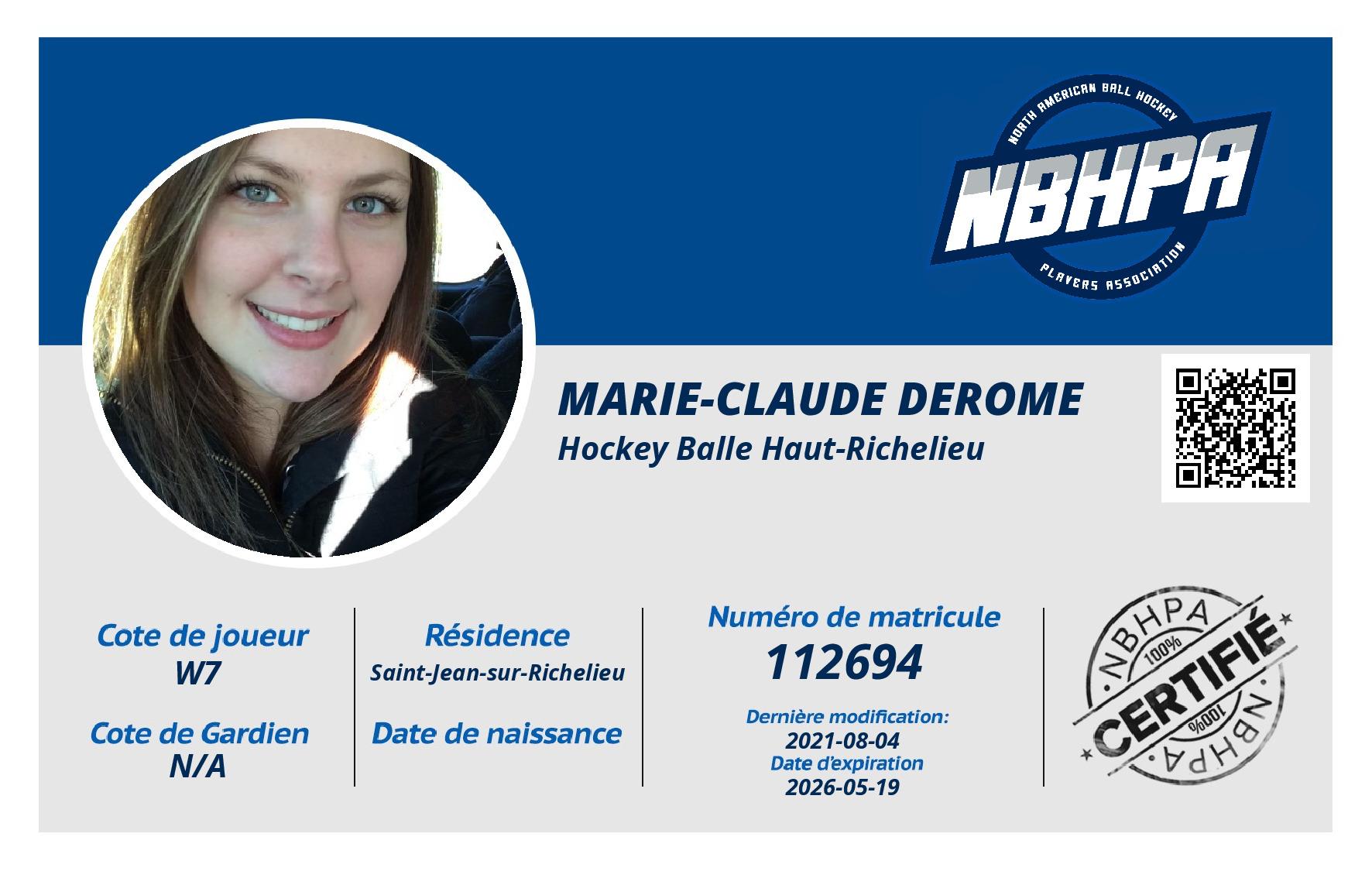 Marie-Claude Derome