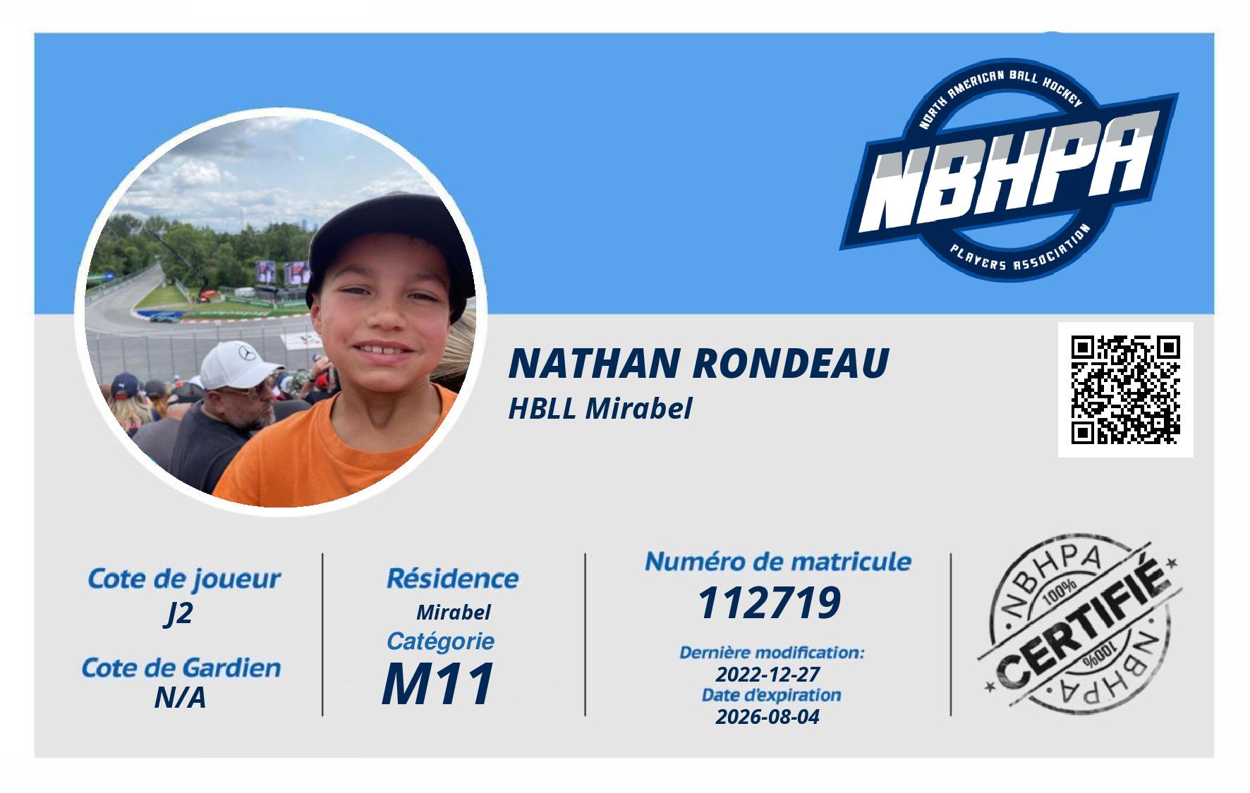 Nathan Rondeau