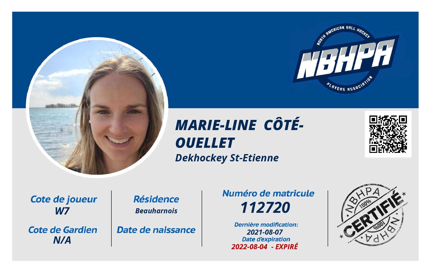 Marie-Line  Côté-Ouellet 