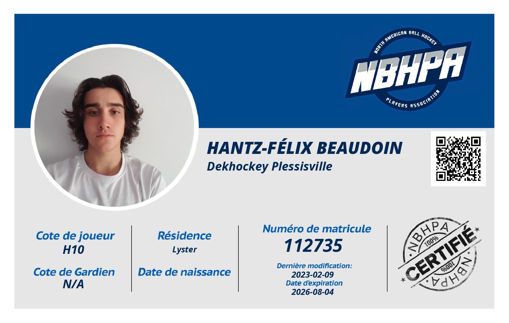 Hantz-Félix Beaudoin
