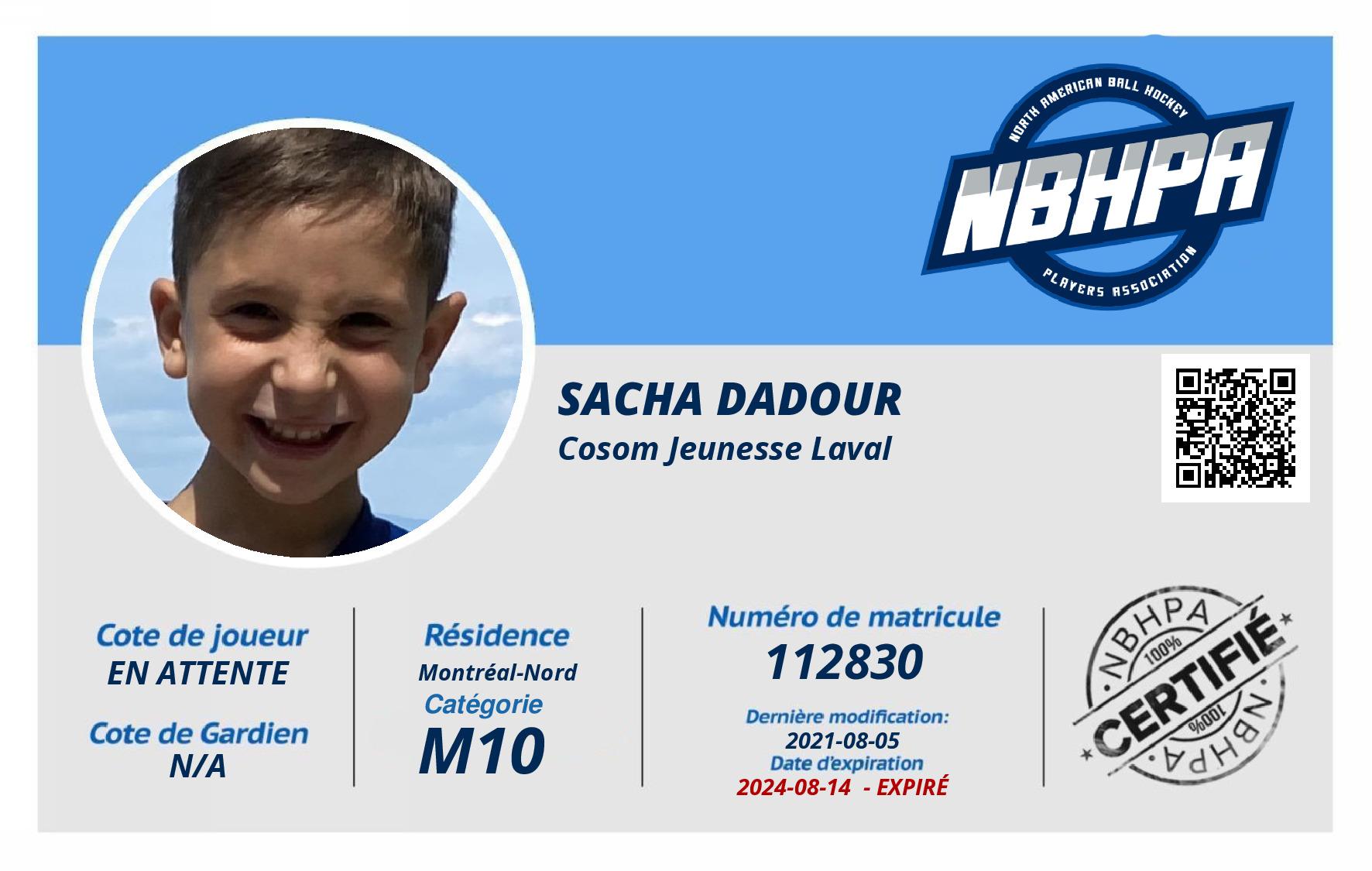 Sacha Dadour