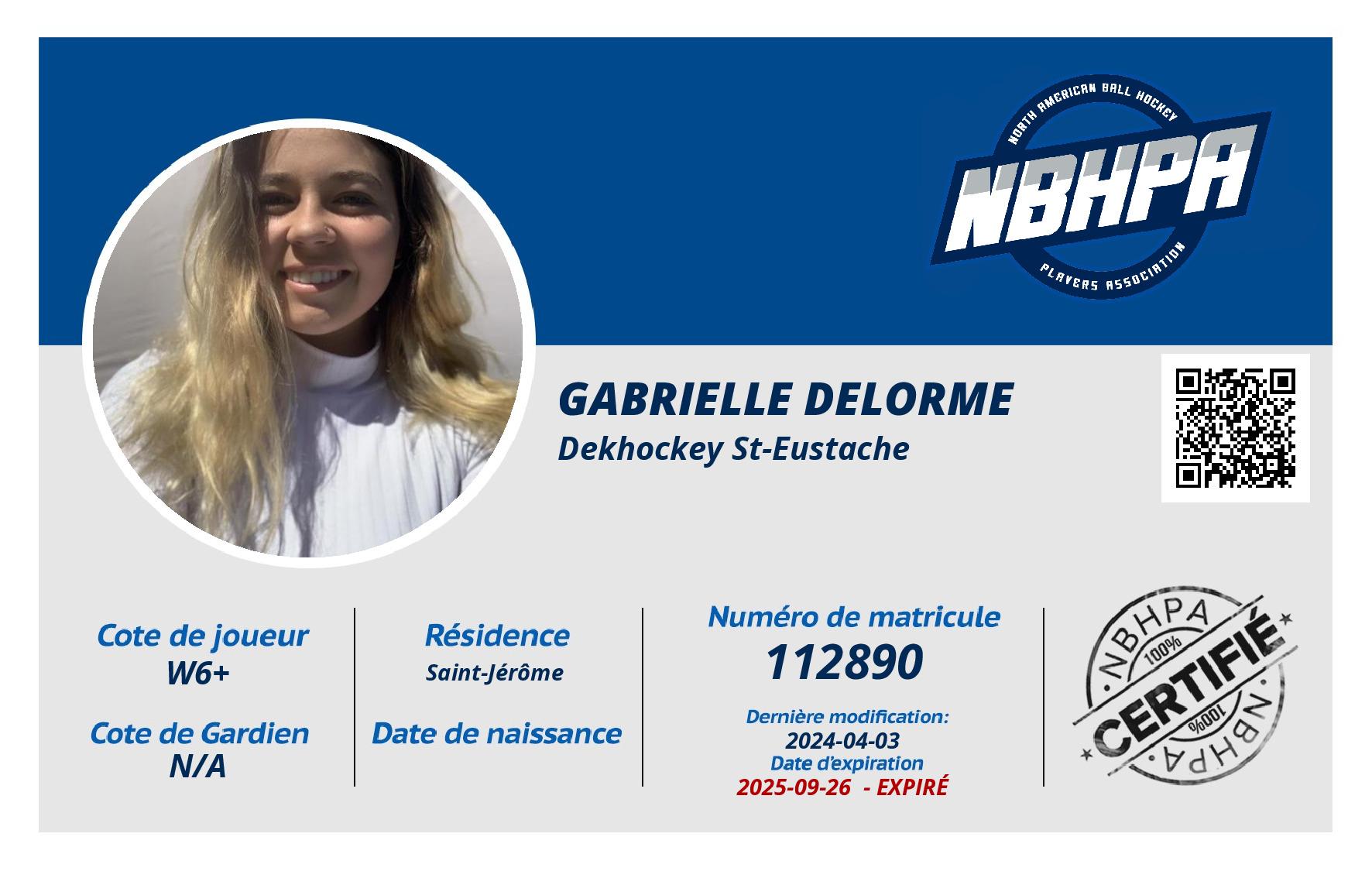 Gabrielle Delorme