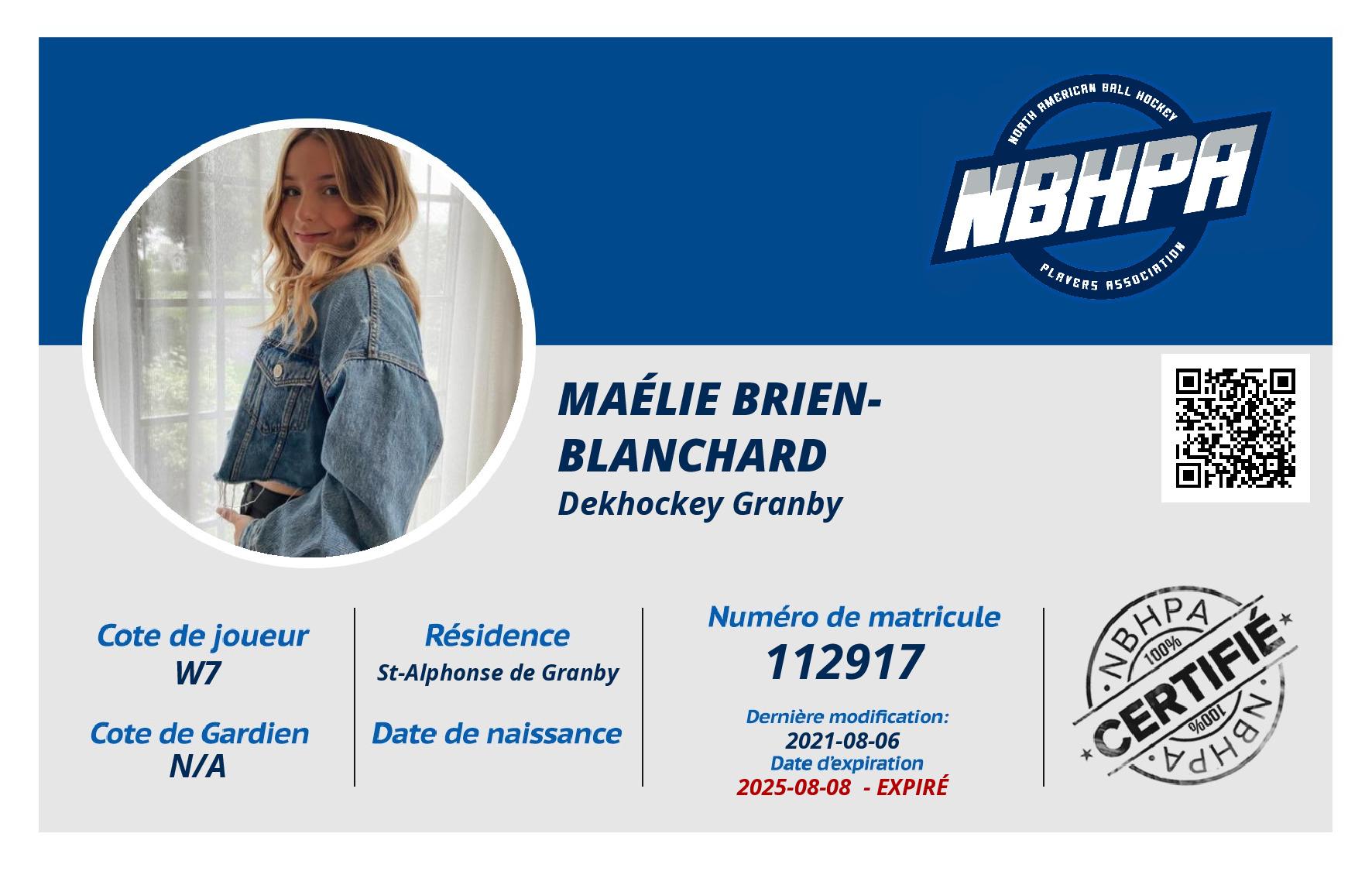 Maélie Brien-Blanchard