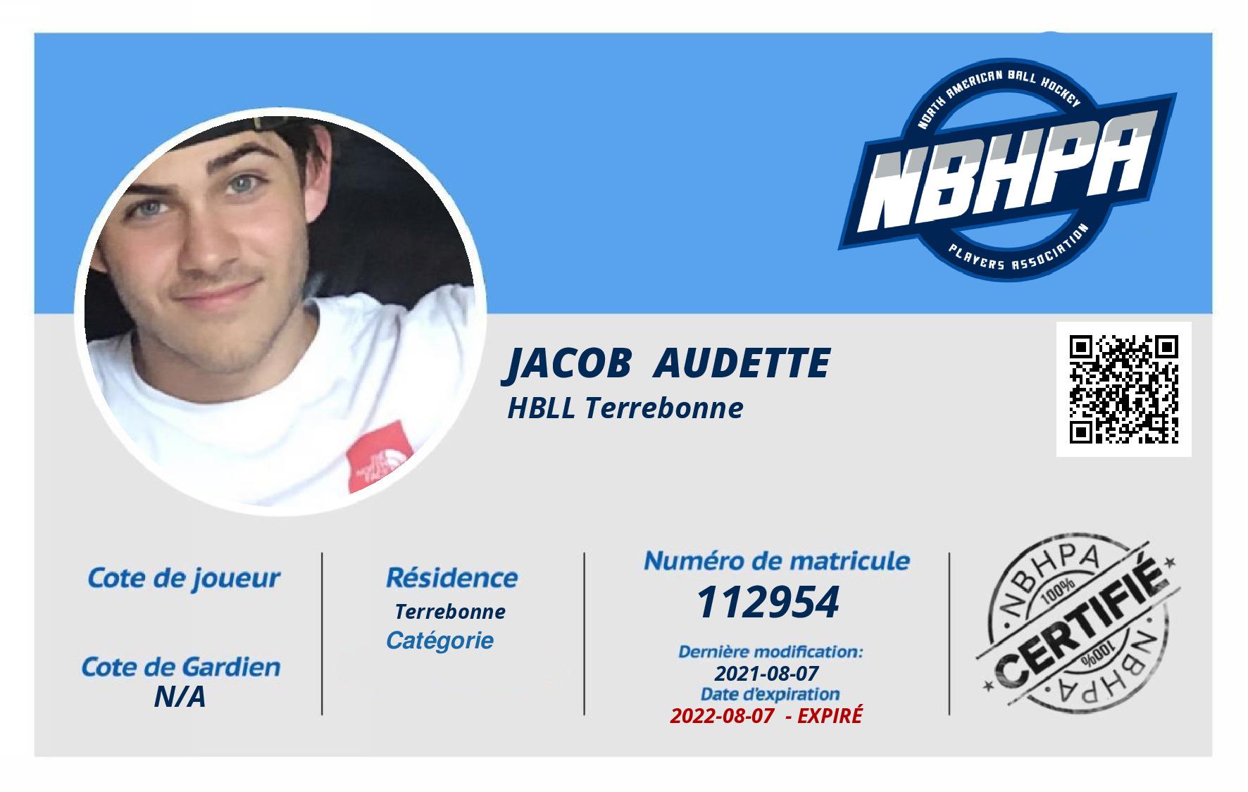 Jacob  Audette