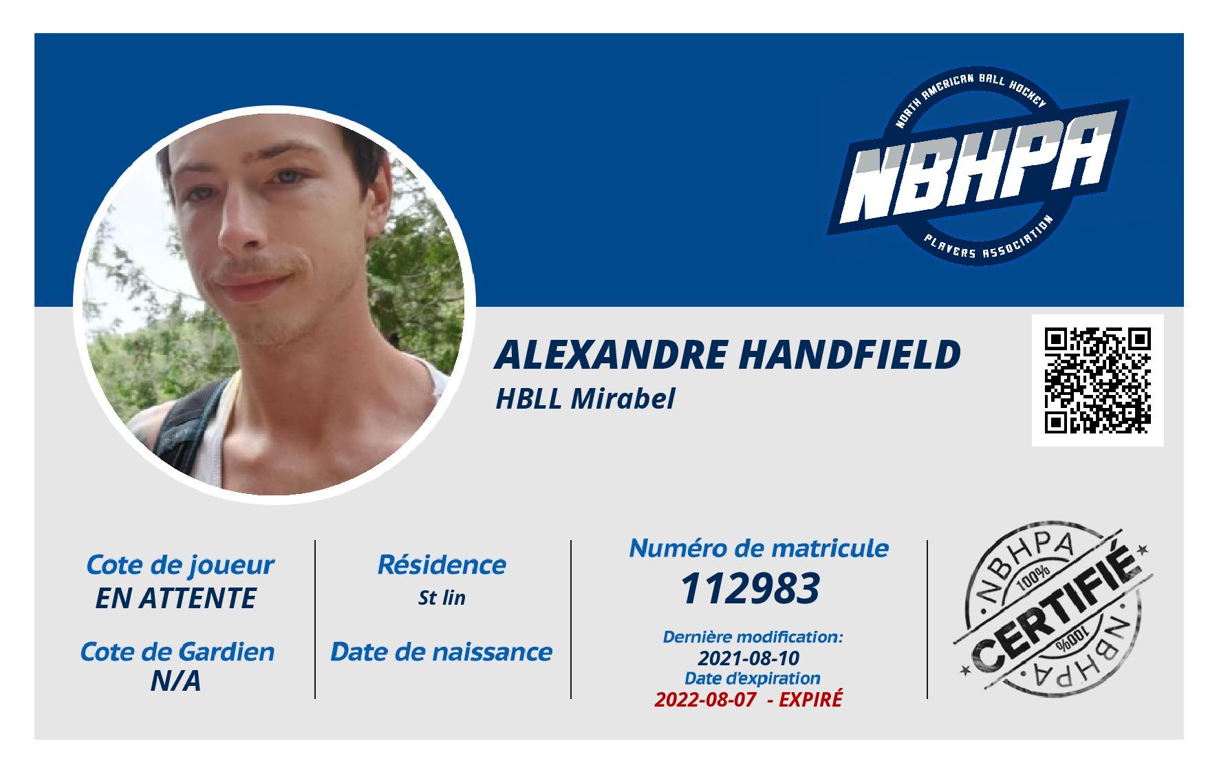 Alexandre Handfield