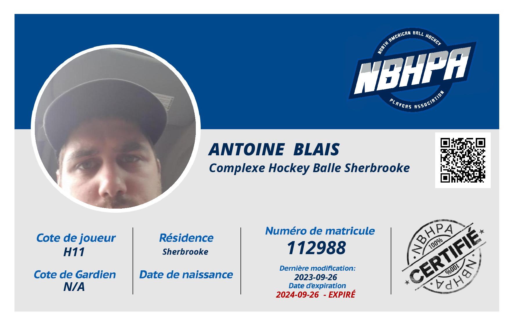 Antoine  Blais 