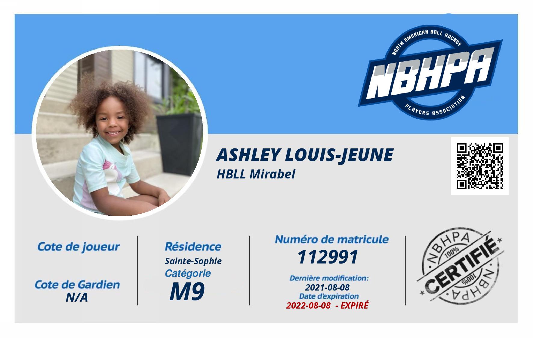 Ashley Louis-Jeune