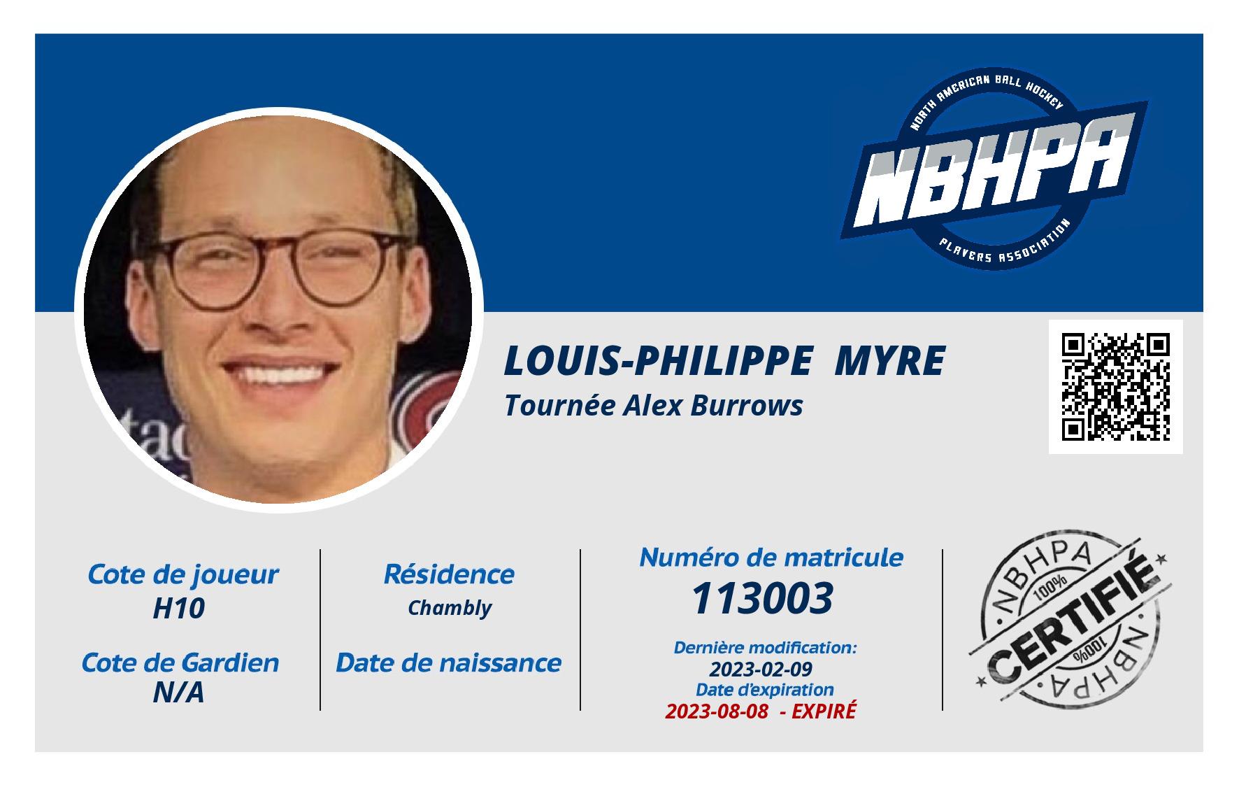 Louis-Philippe  Myre