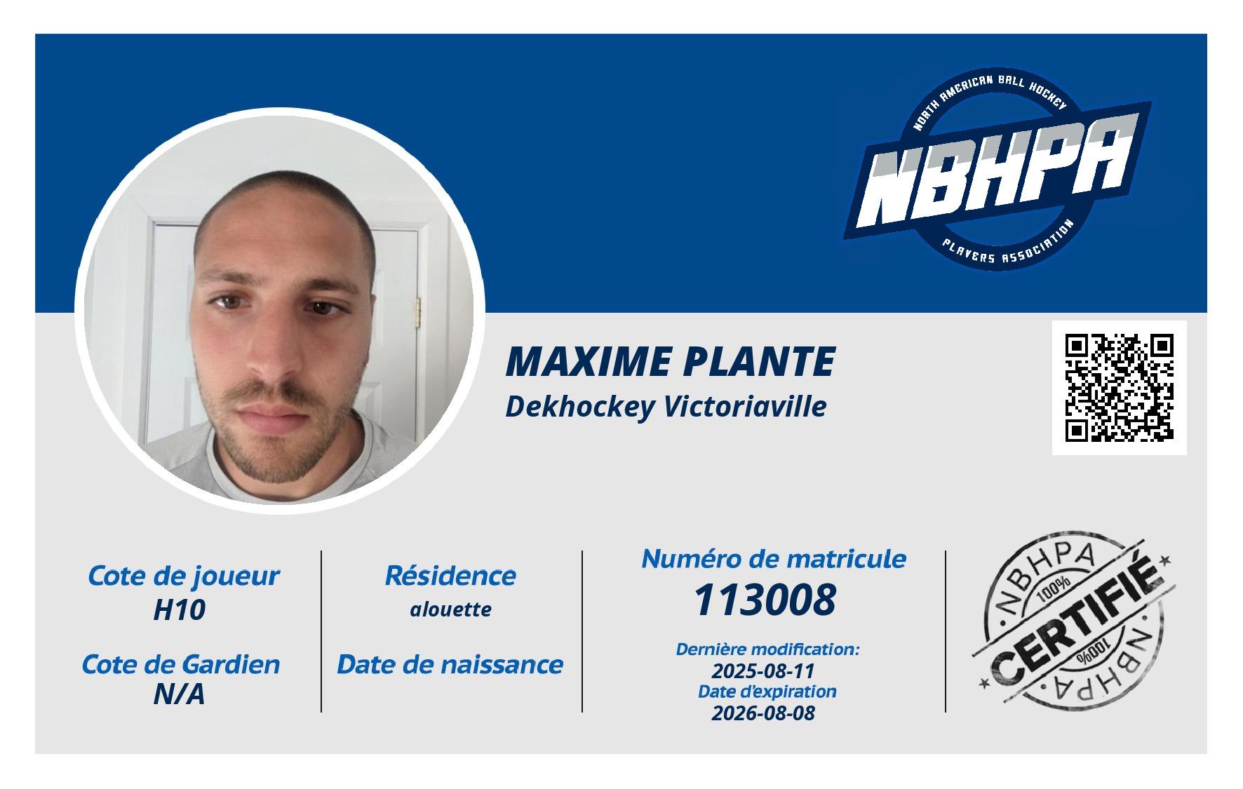 Maxime Plante