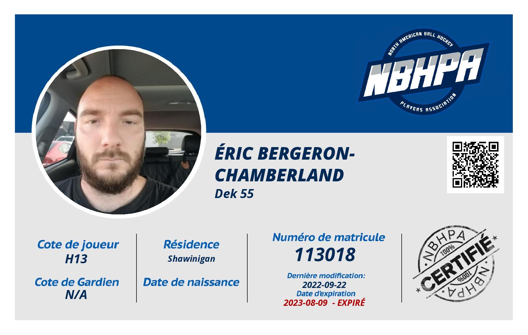 Éric Bergeron-Chamberland