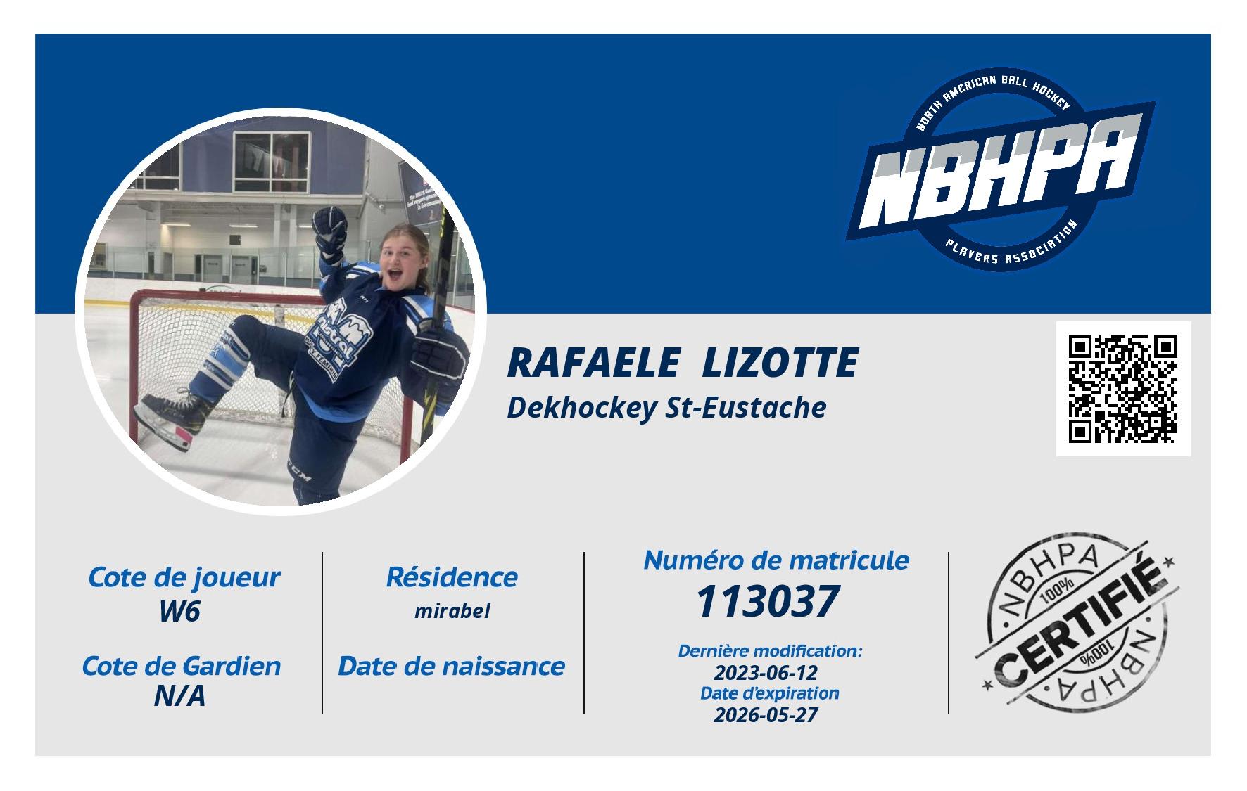 Rafaele  Lizotte
