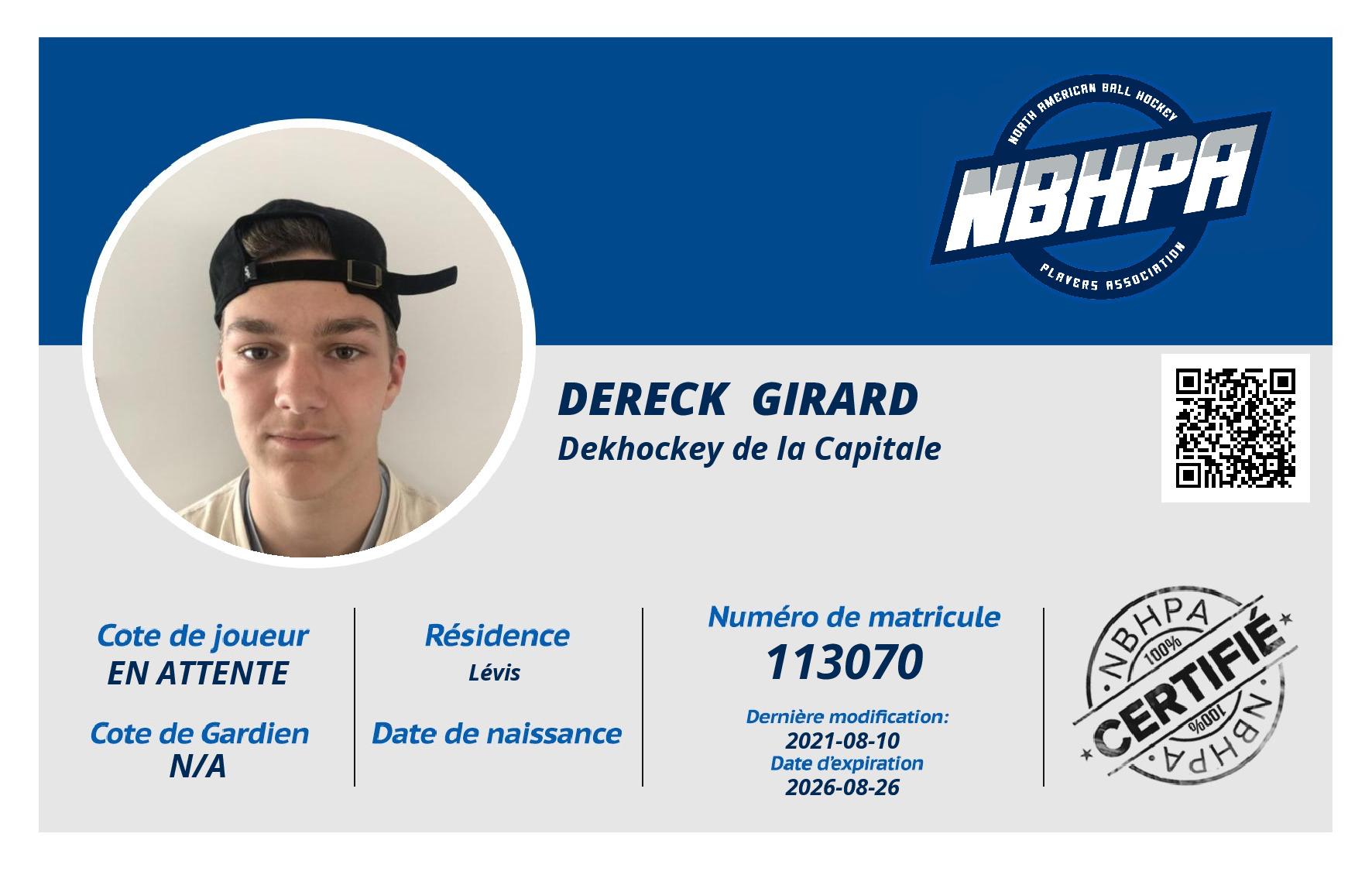 Dereck  Girard