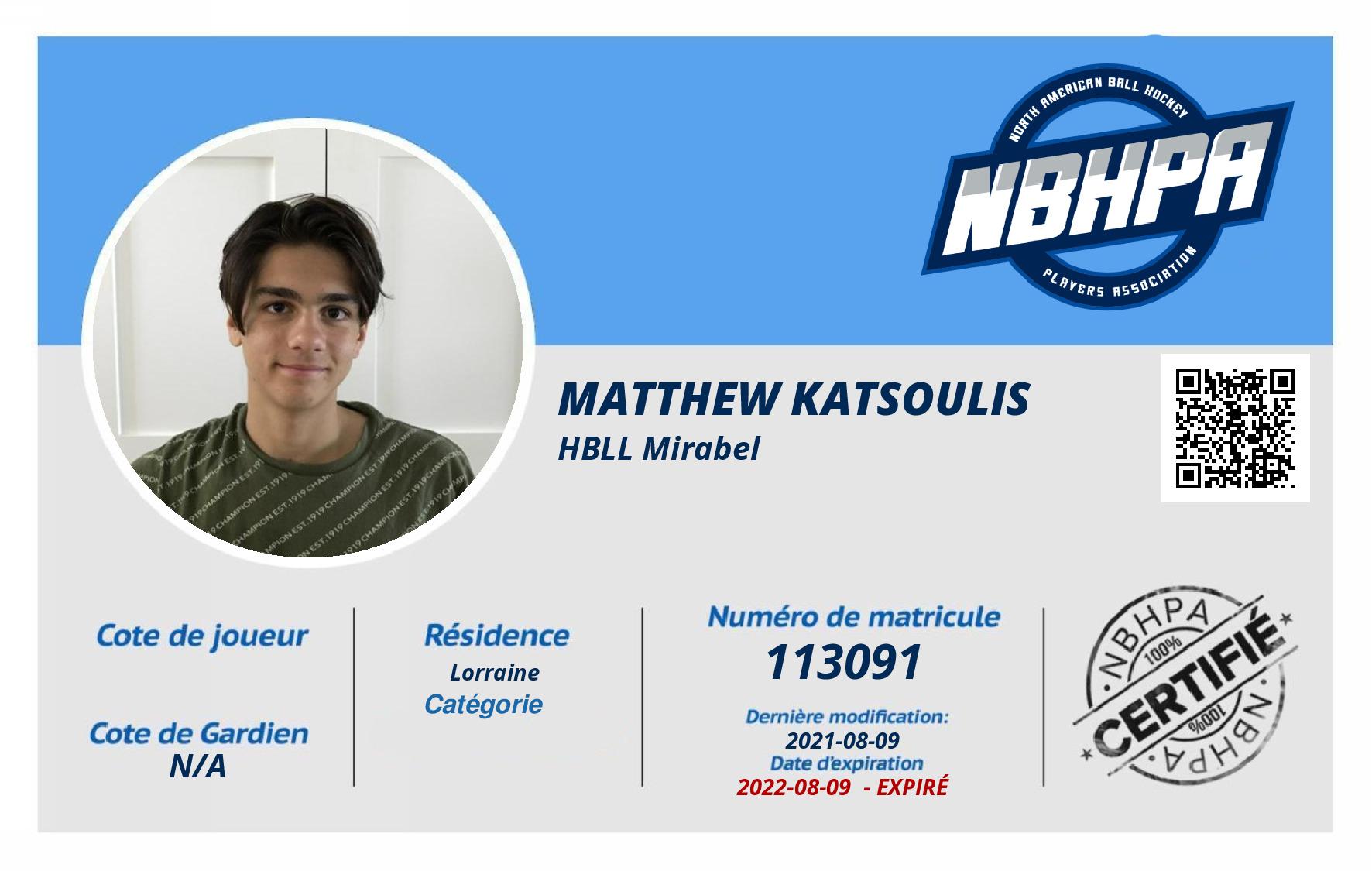 Matthew Katsoulis