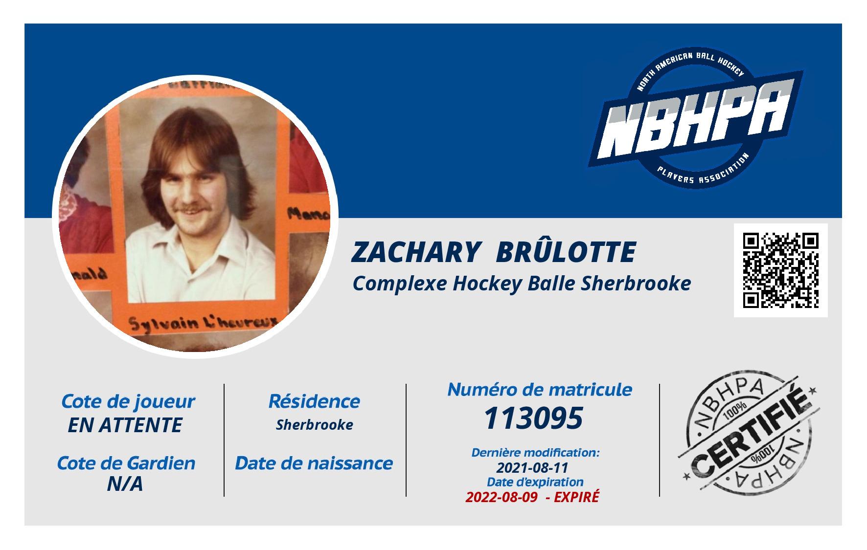 Zachary  Brûlotte
