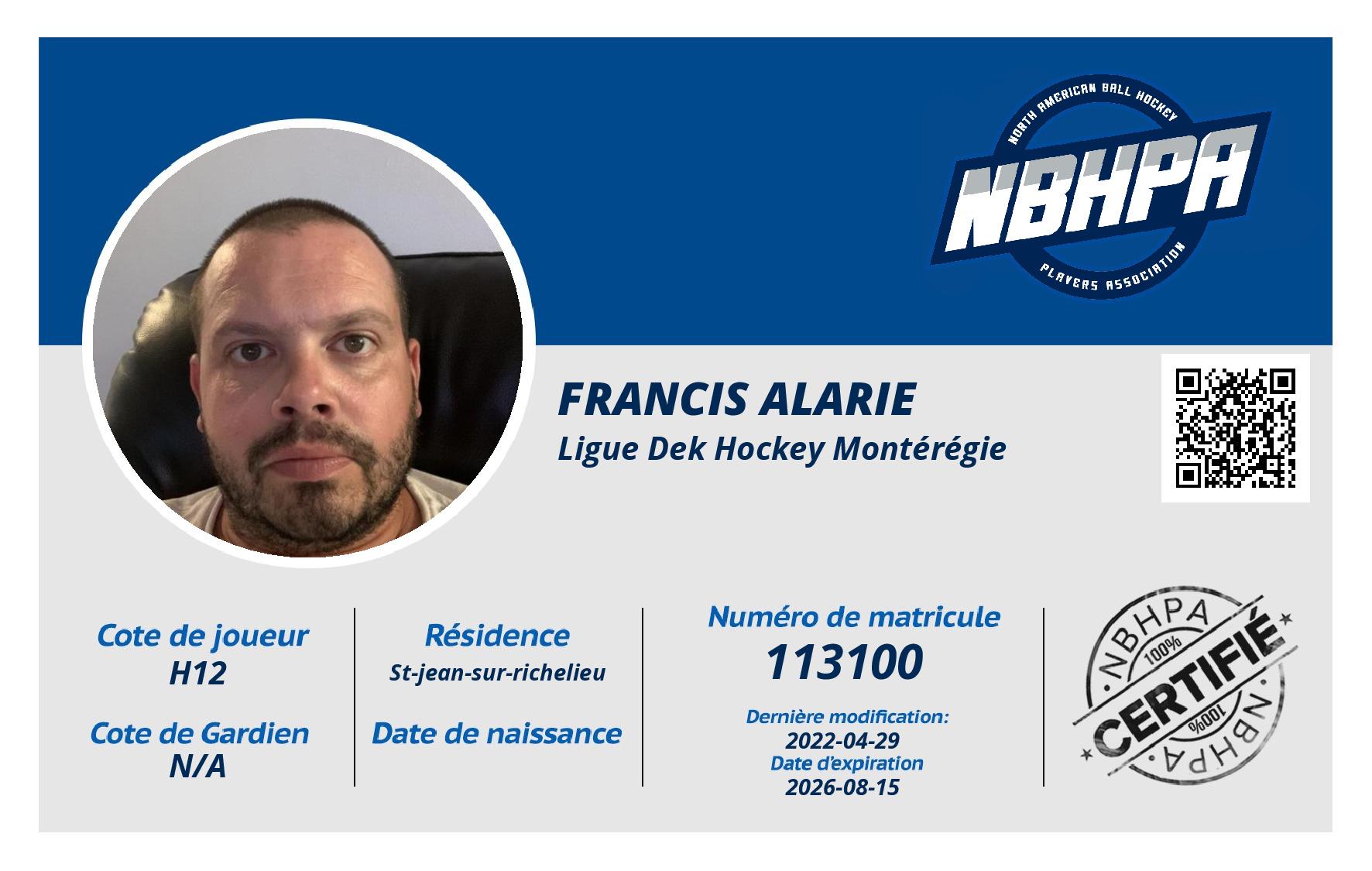 Francis Alarie