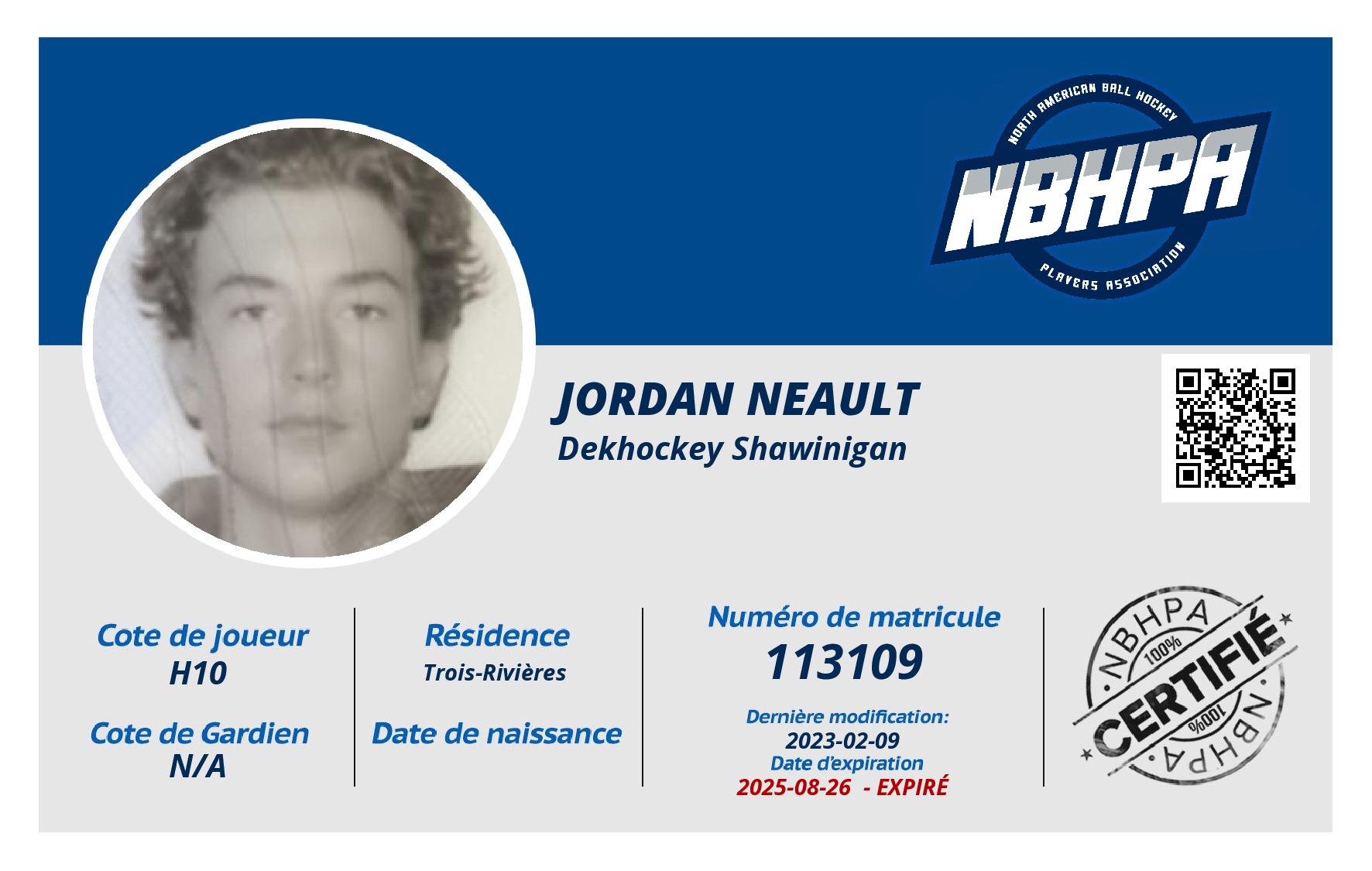 Jordan Neault