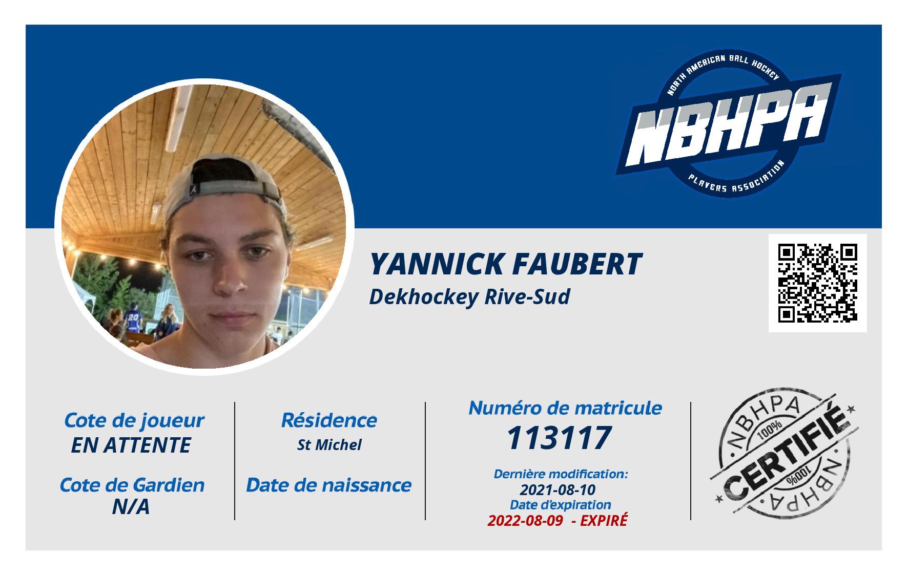 Yannick Faubert