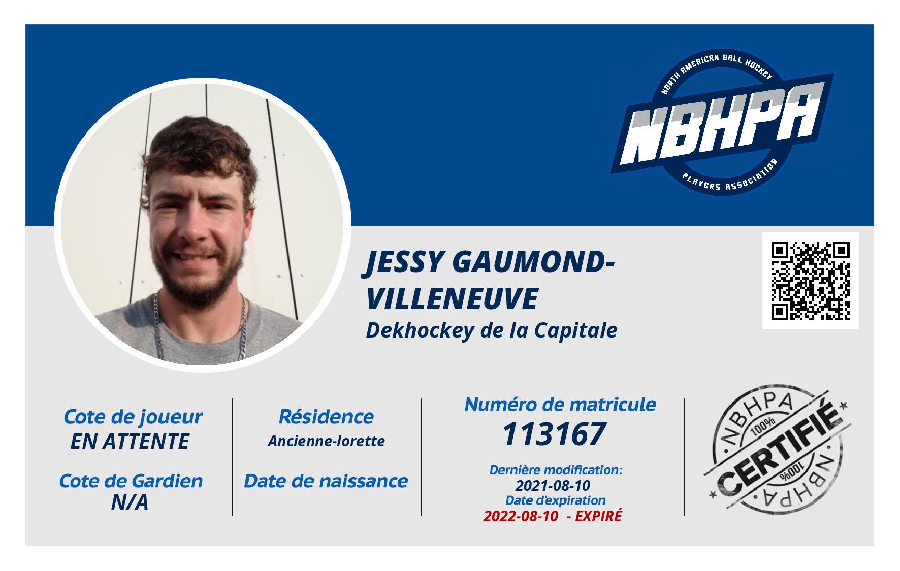 Jessy Gaumond-Villeneuve