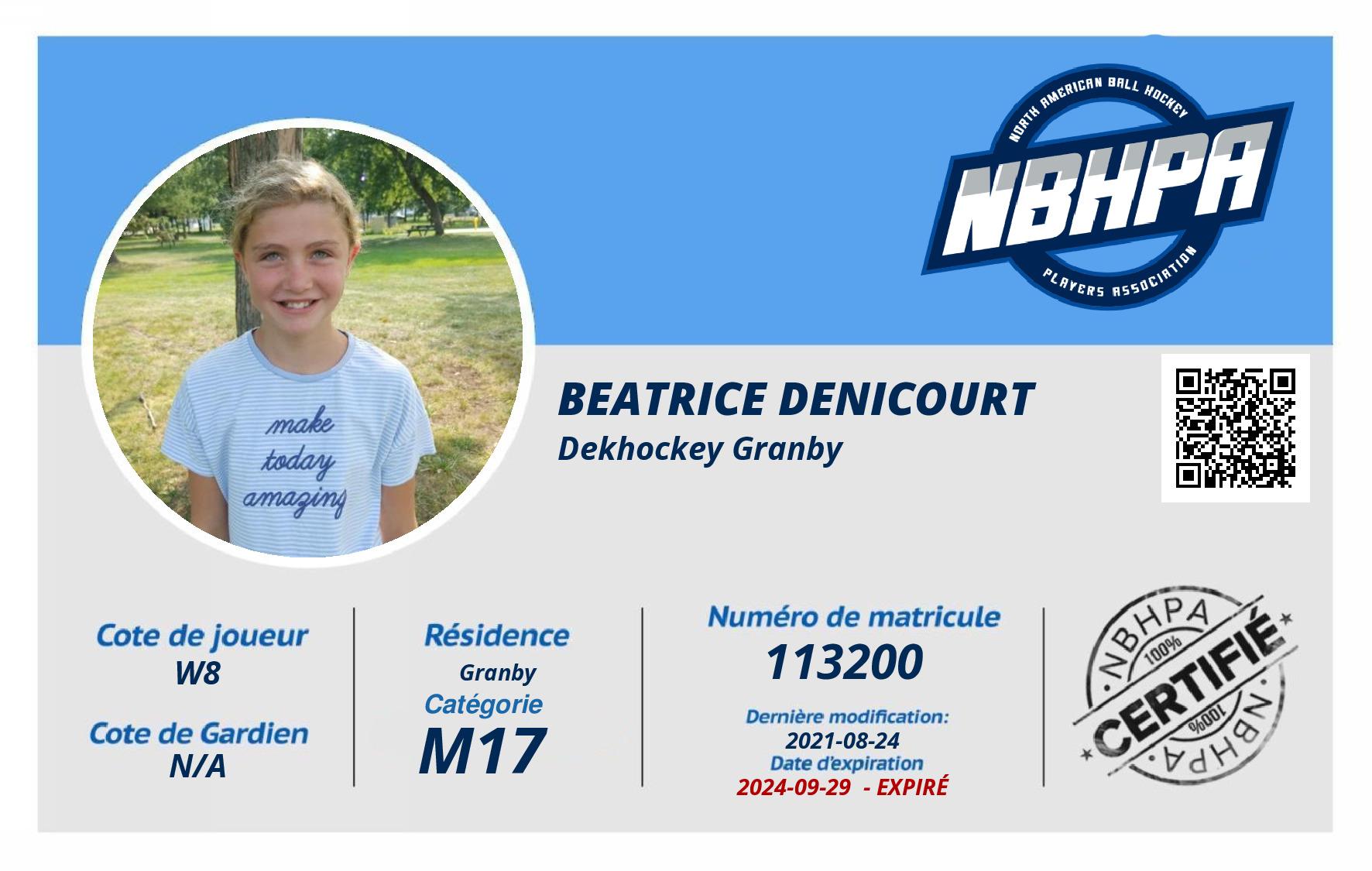 Beatrice Denicourt