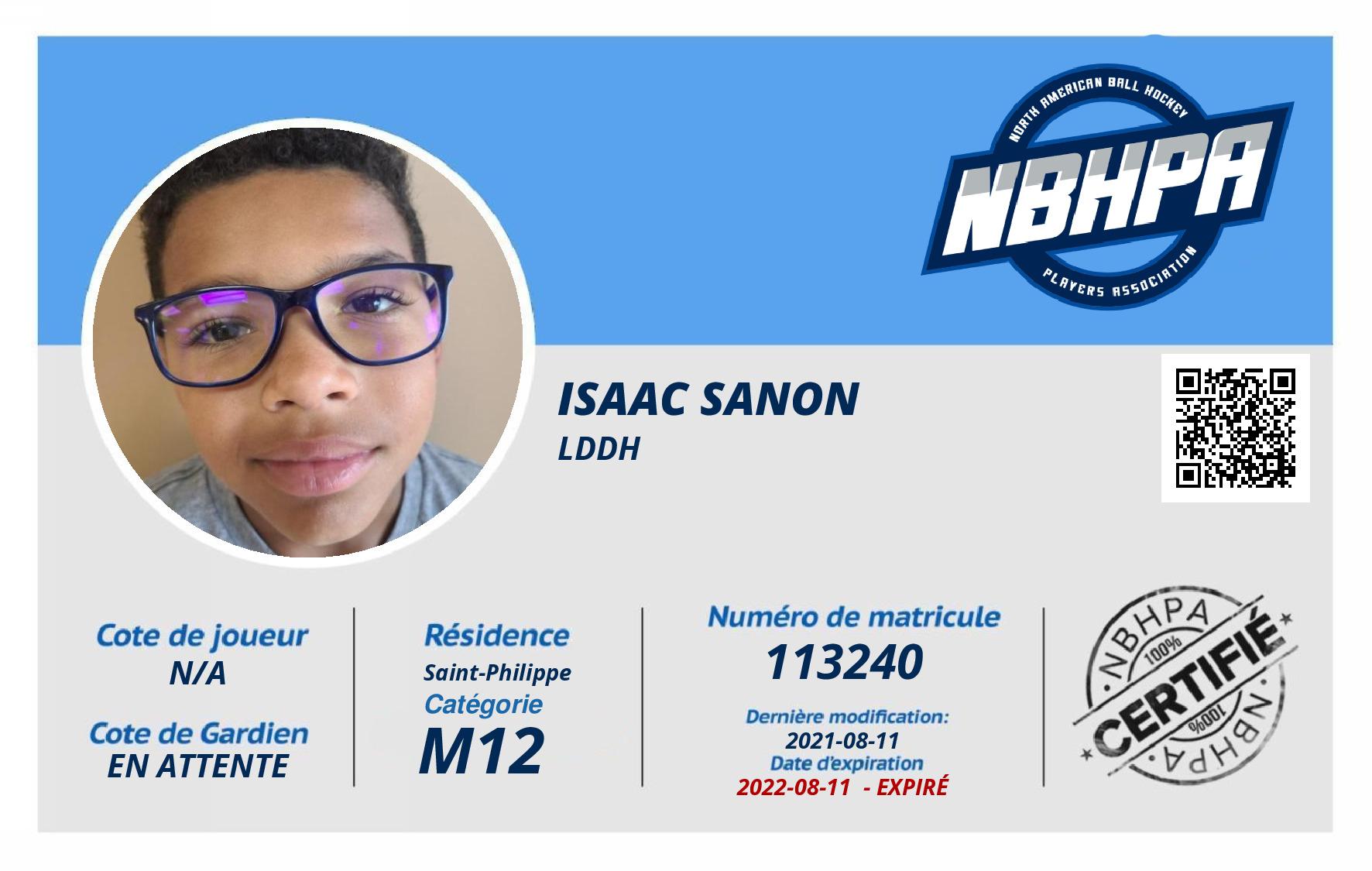 Isaac Sanon