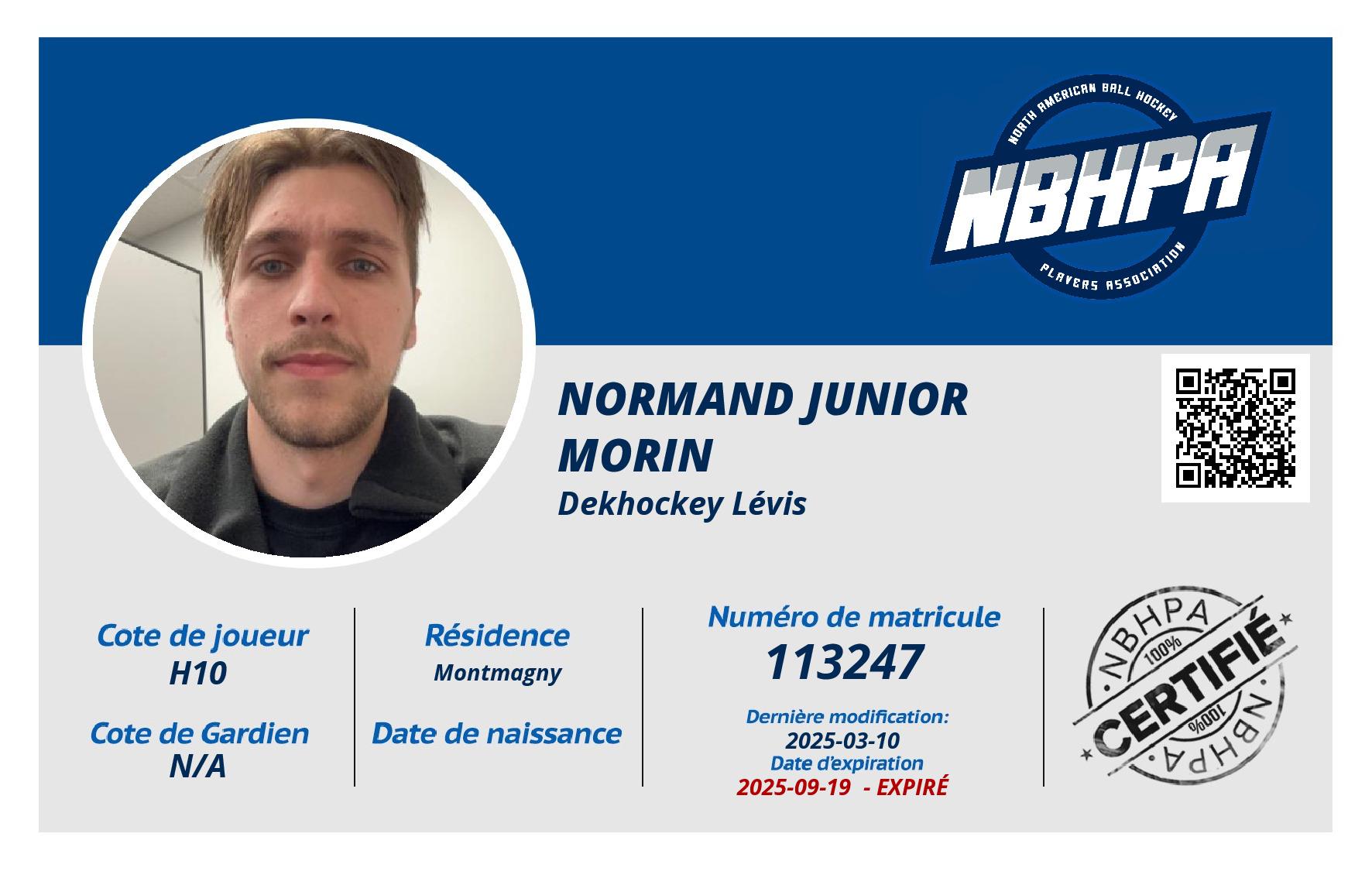 Normand Junior Morin