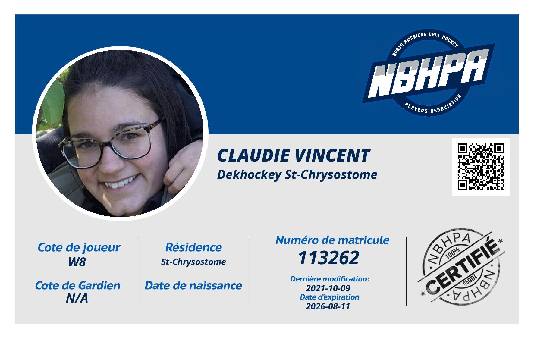 Claudie Vincent
